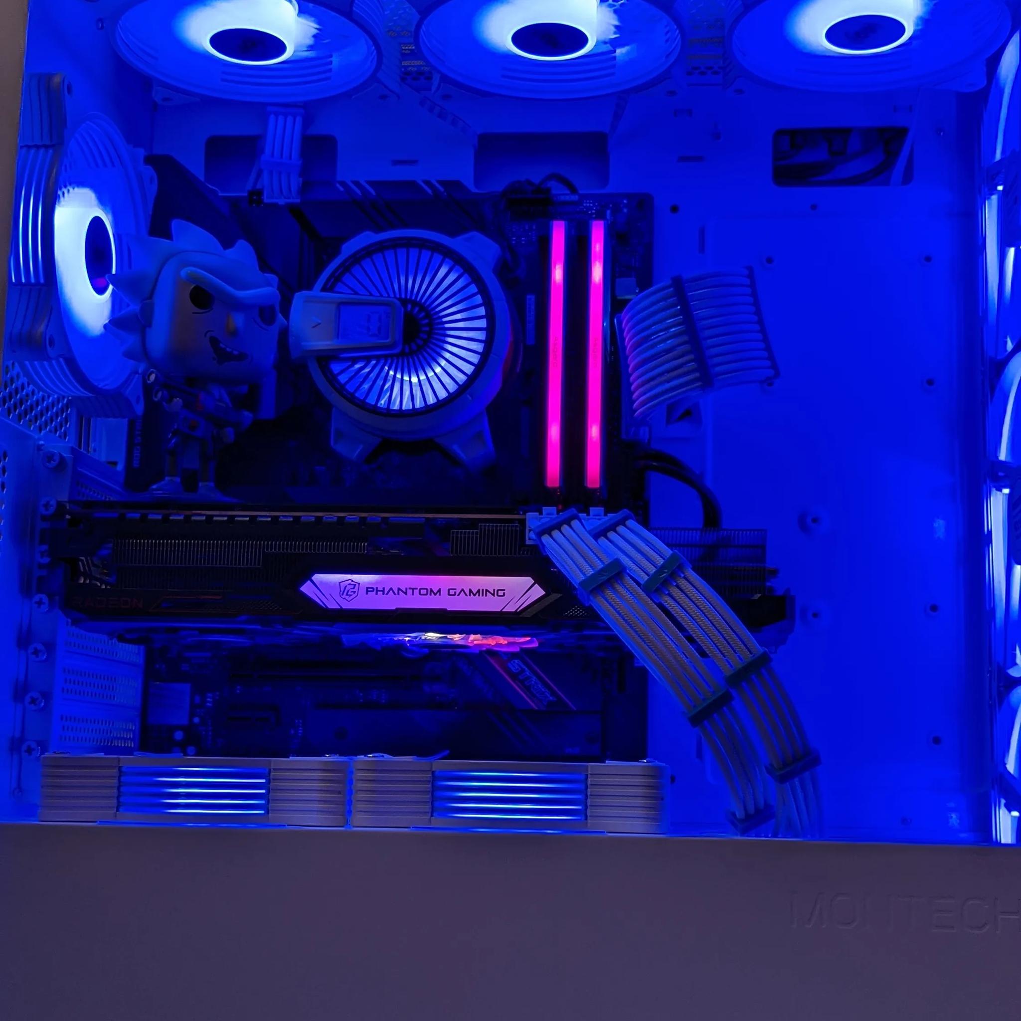 PRO Gaming PC | Weaponized Rick🧪| Ryzen 7 5700| RX 6800 16GB| 32GB DDR4| 2TB NVMe/SSD| Windows 11