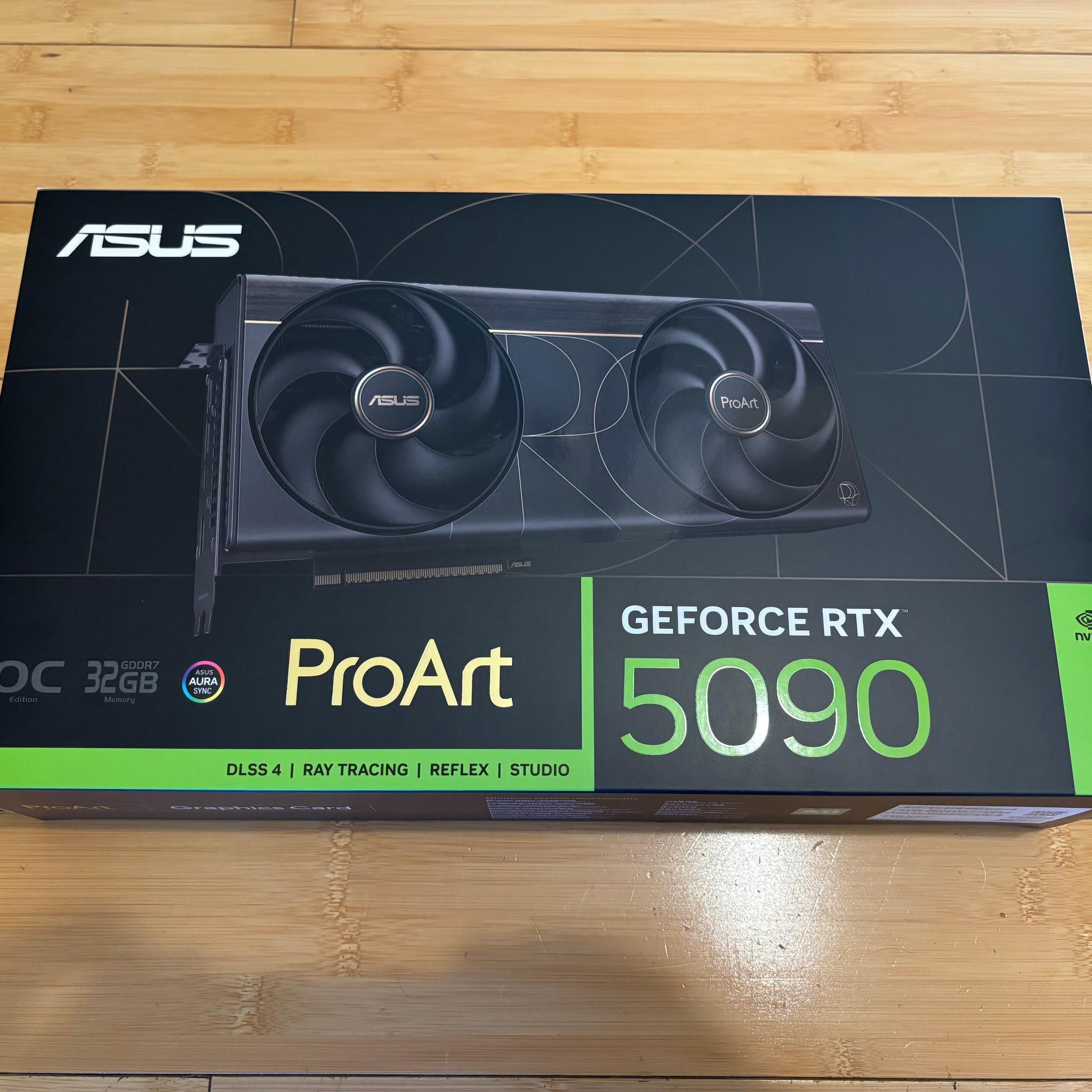 ASUS ProArt Nvidia RTX 5090 32GB