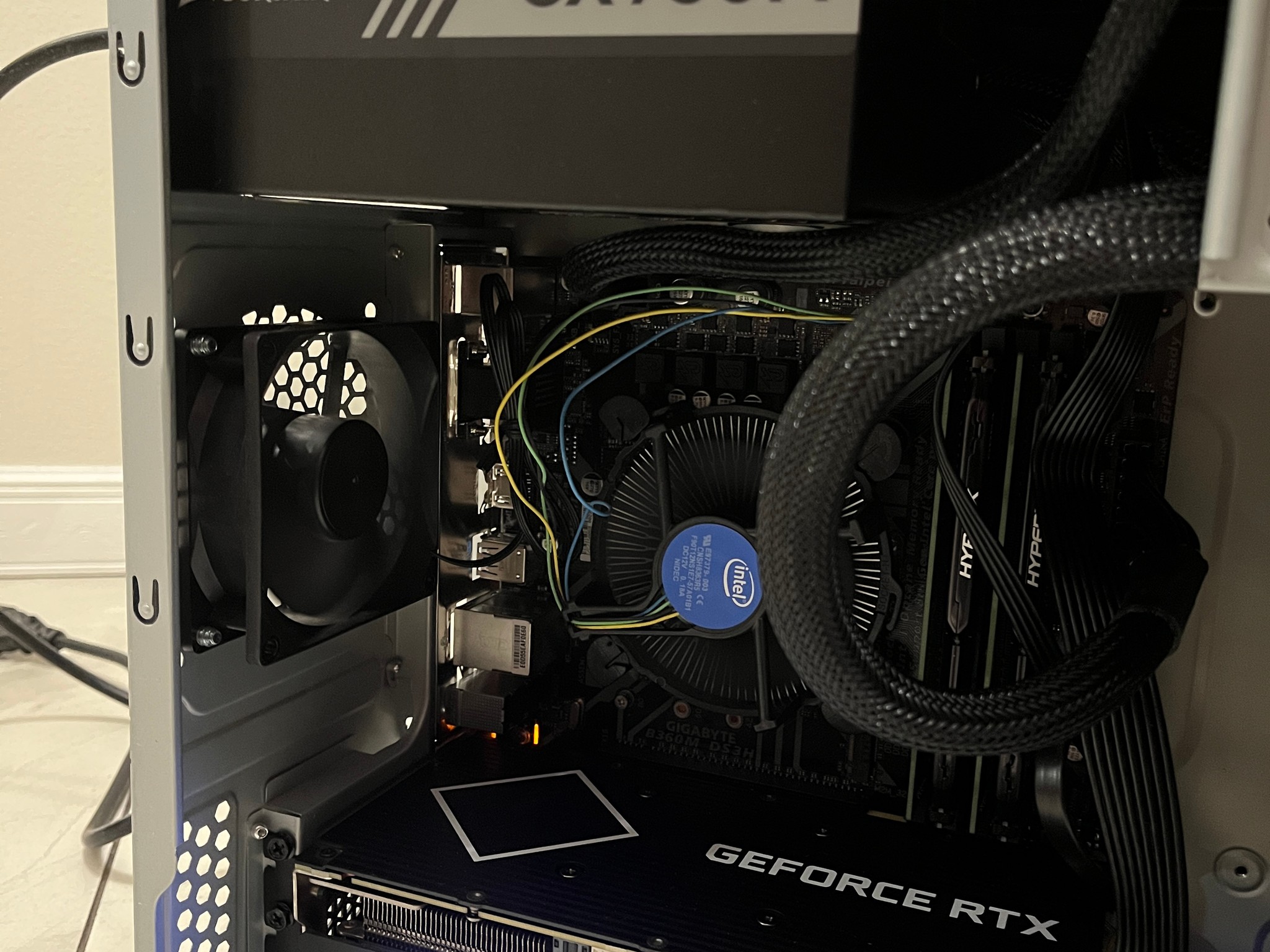 NVIDIA RTX 3060 Ti, Intel Core i5-8600, 16GB RAM, 500GB SSD - Sleeper Gaming PC w/ Wi-Fi & BT