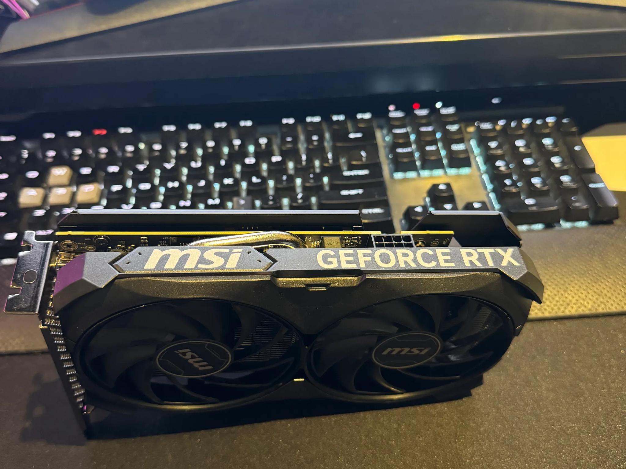 MSI Gaming GeForce RTX 4060 Ti Ventus 2X Black 16G OC