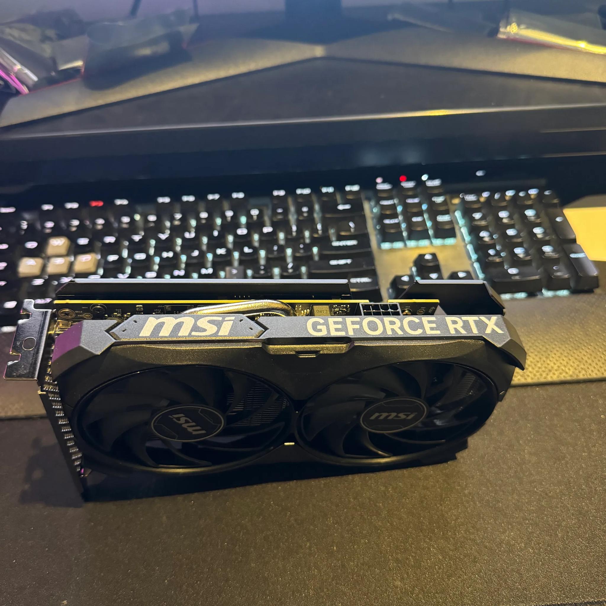 MSI Gaming GeForce RTX 4060 Ti Ventus 2X Black 16G OC
