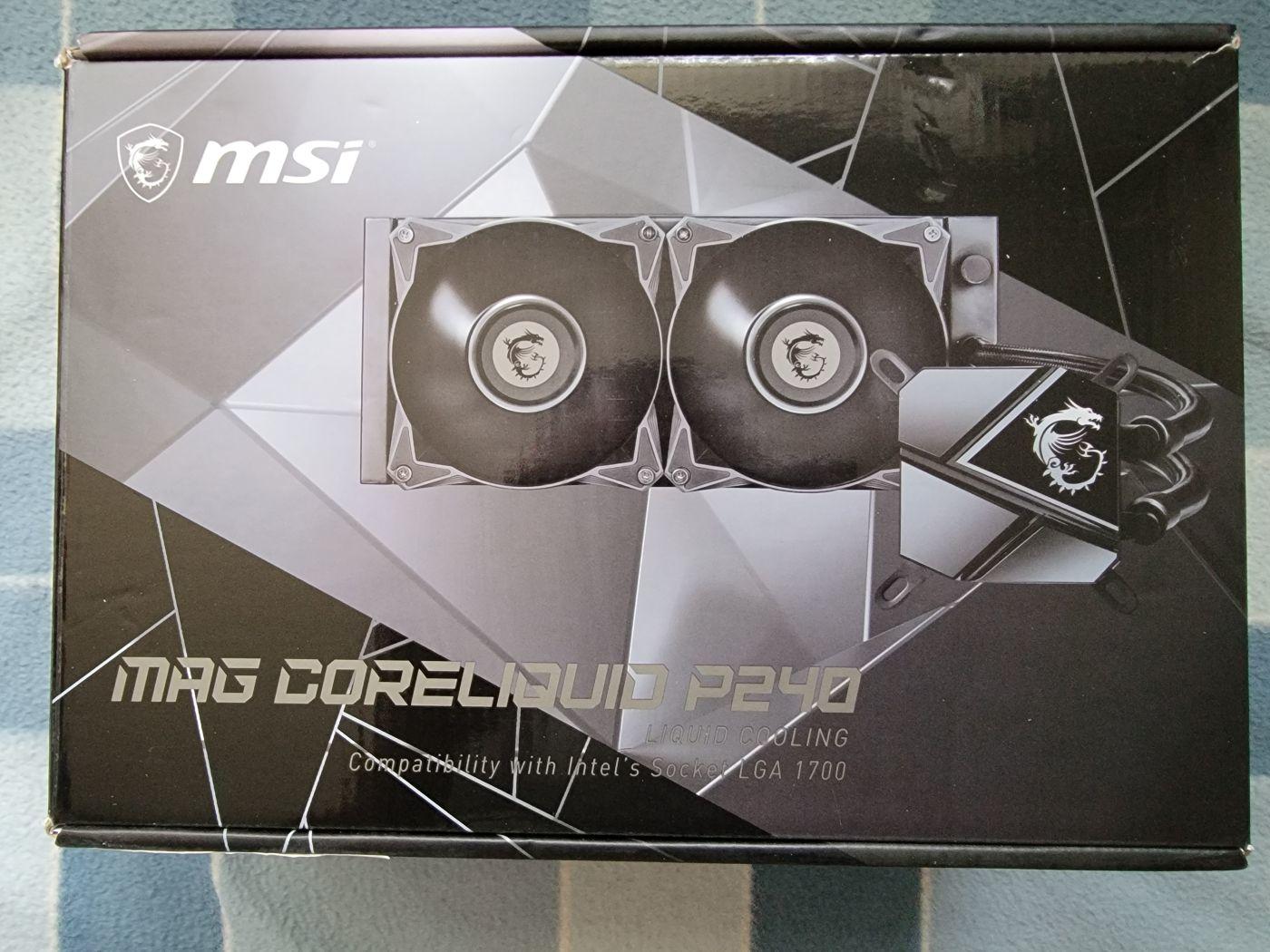 MSI MAG Core Liquid P240 AIO - Open Box - Never Used