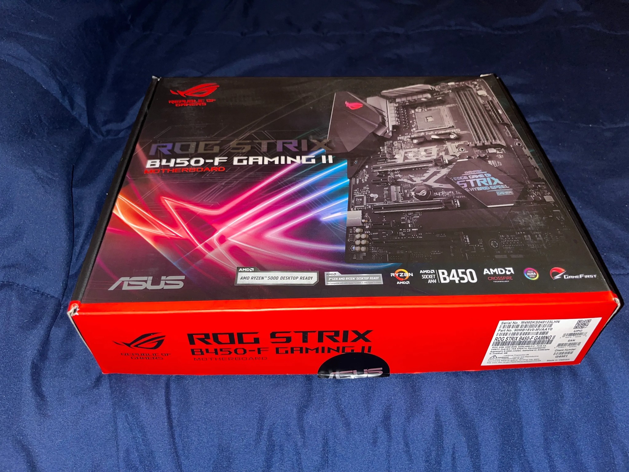 AMD RYZEN 5 5600x, ASUS ROG STRIX B450-F GAMING II, CM HYPER 212 (Black), XPG 32GB DDR4 3600MHz