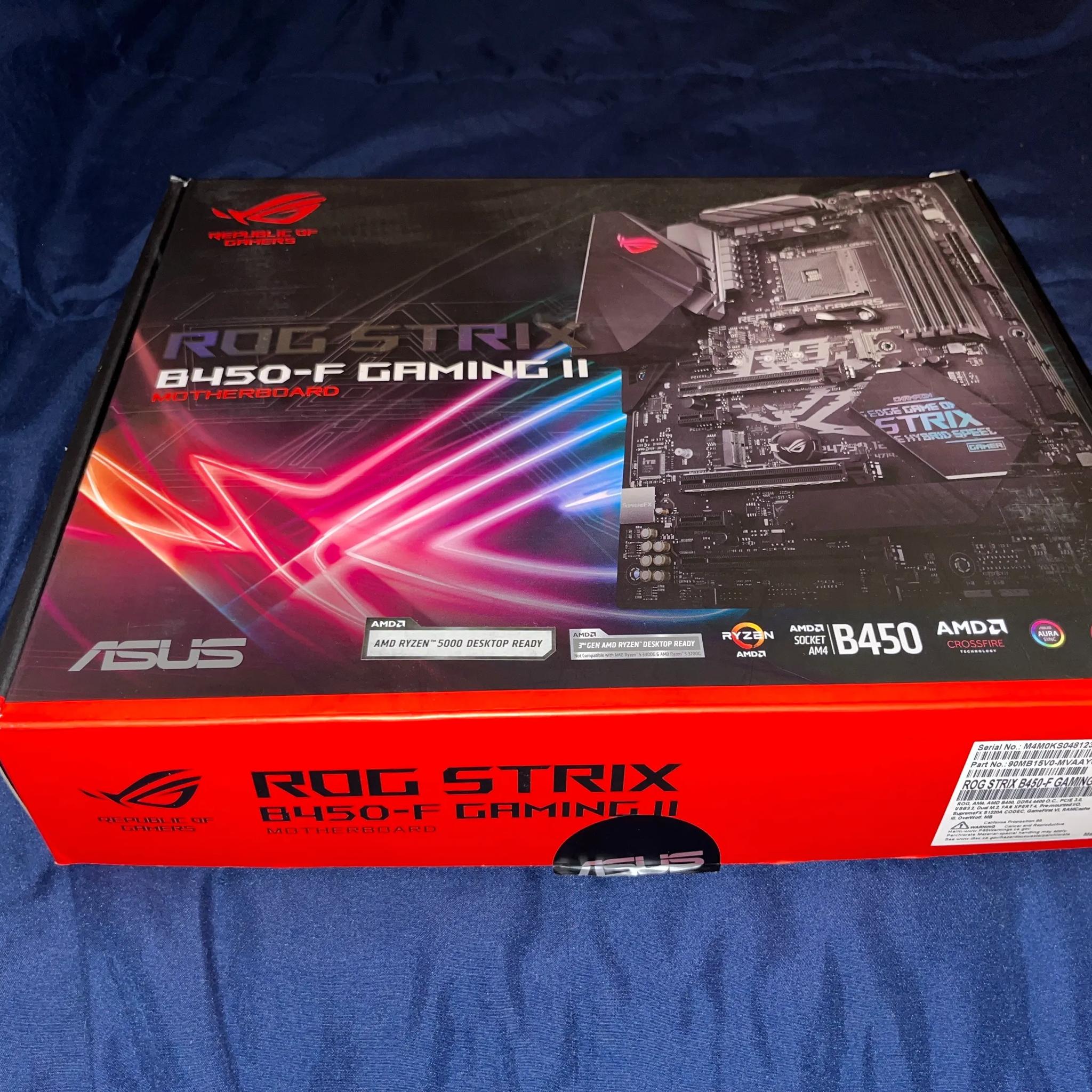 AMD RYZEN 5 5600x, ASUS ROG STRIX B450-F GAMING II, CM HYPER 212 (Black), XPG 32GB DDR4 3600MHz