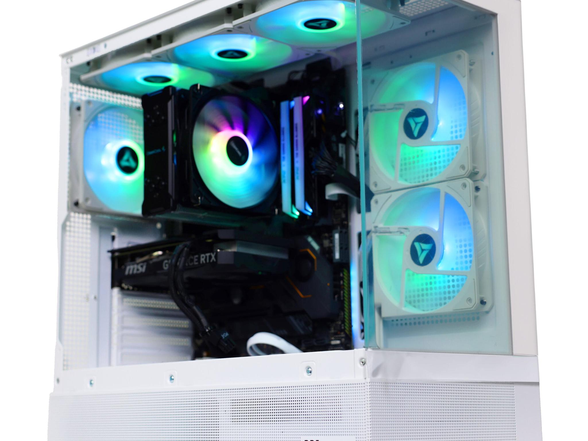 NEW VRLA Tech GeForce RTX 5060 Intel Core i5-12400F 16GB DDR5 1TB NVMe 600W PSU Windows