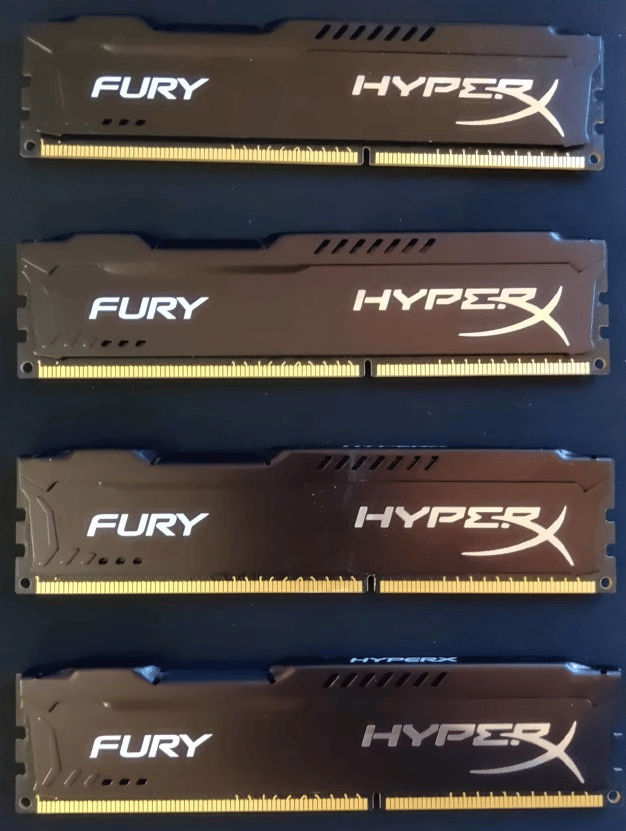 HyperX Fury 16GB(4x4GB) DDR3 1333MHz CL9 RAM