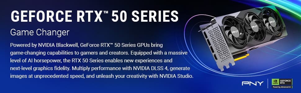 NEW IN BOX - PNY NVIDIAGeForceRTX 5070 Ti Overclocked Triple Fan 16GB GDDR7 PCIe 5.0 Graphics Card