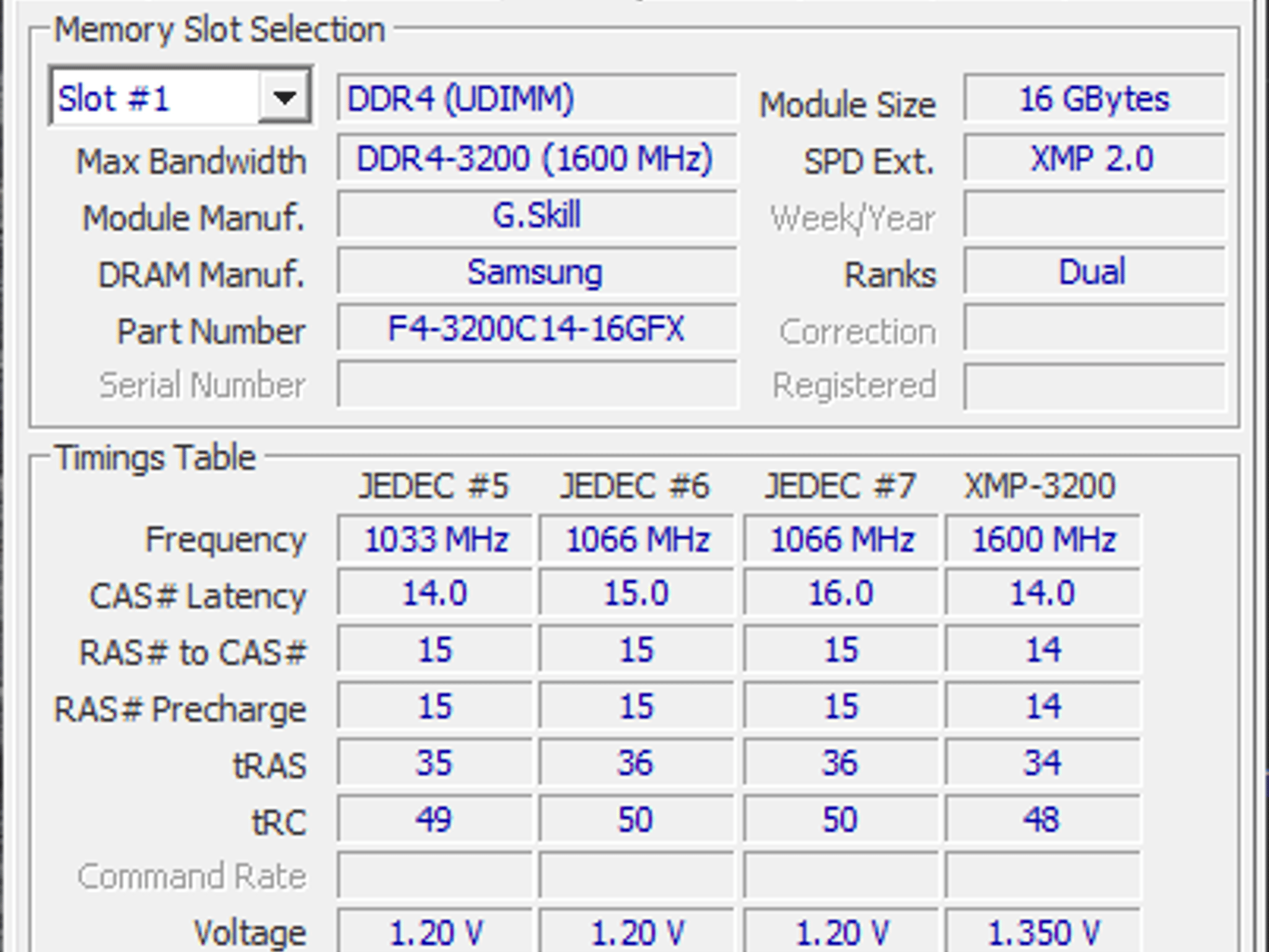 G.Skill 32GB 3200 CL14-14-14-34 DDR4 (2x16GB kit) FlareX for Ryzen AM4