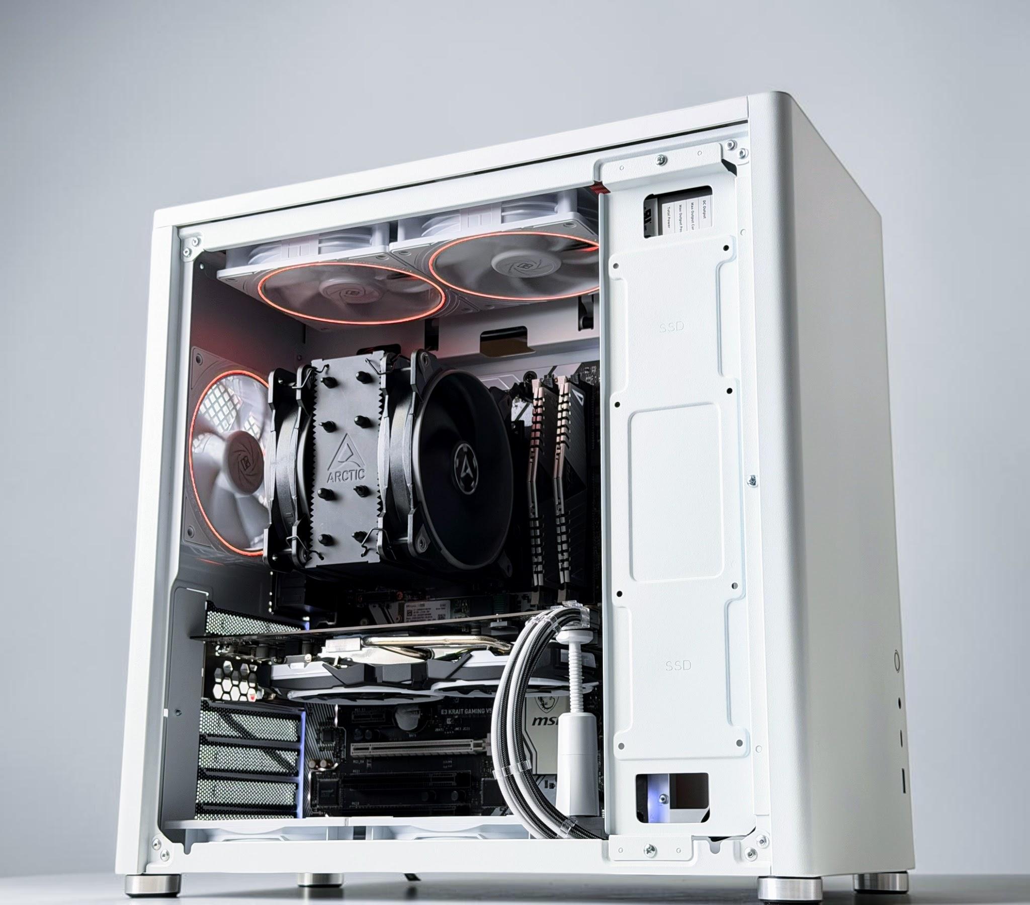 🤖 ❄️Starter Gaming PC❄️AMD RX 480 8GB❄️Intel Xeon 1240 V5 ( EQ=i7 6700)❄️16GB DDR4❄️512GB