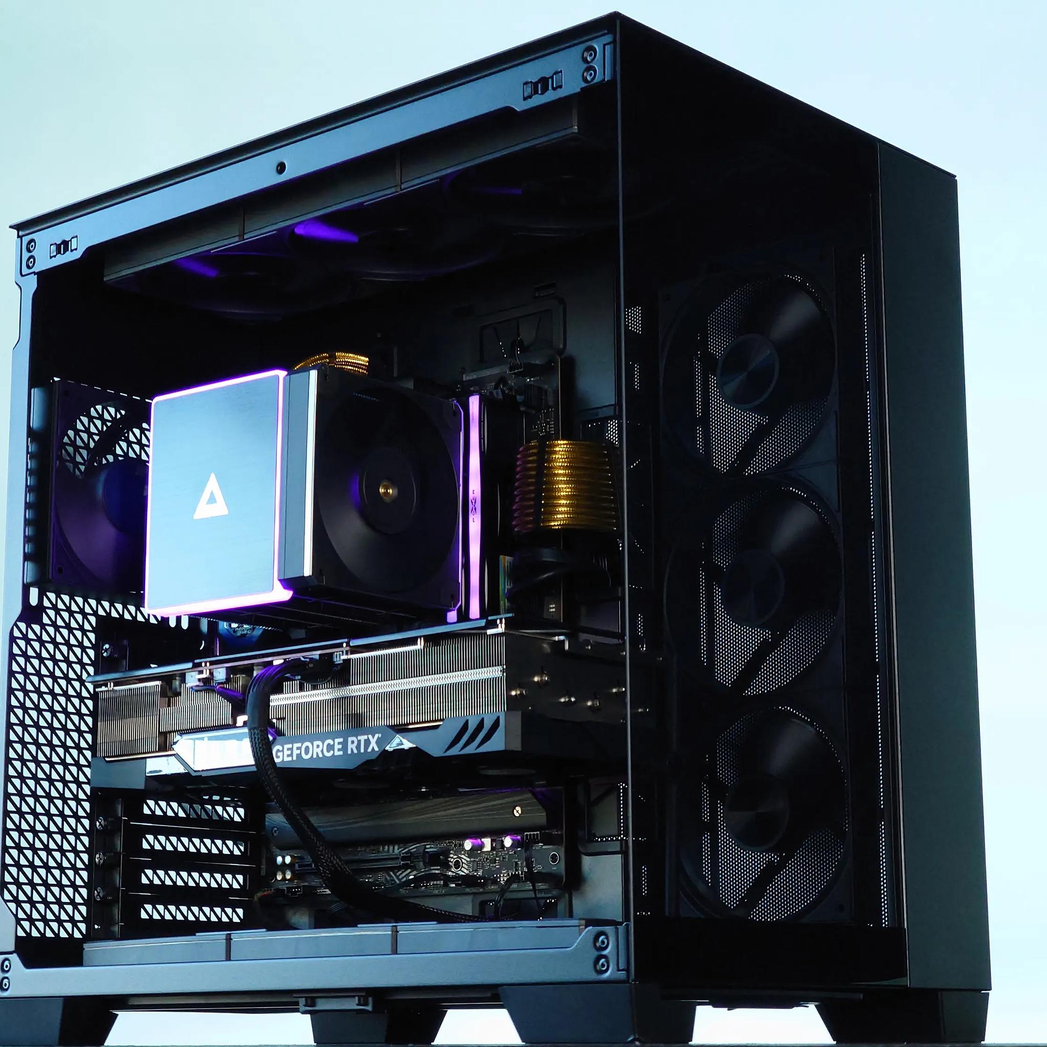 🖤💛The BEASTLY RTX 4080 Gaming PC 🌕RTX 4080 16GB🌕AMD Ryzen 9 7900X 12-Core🌕32GB DDR5🌕2TB NVME