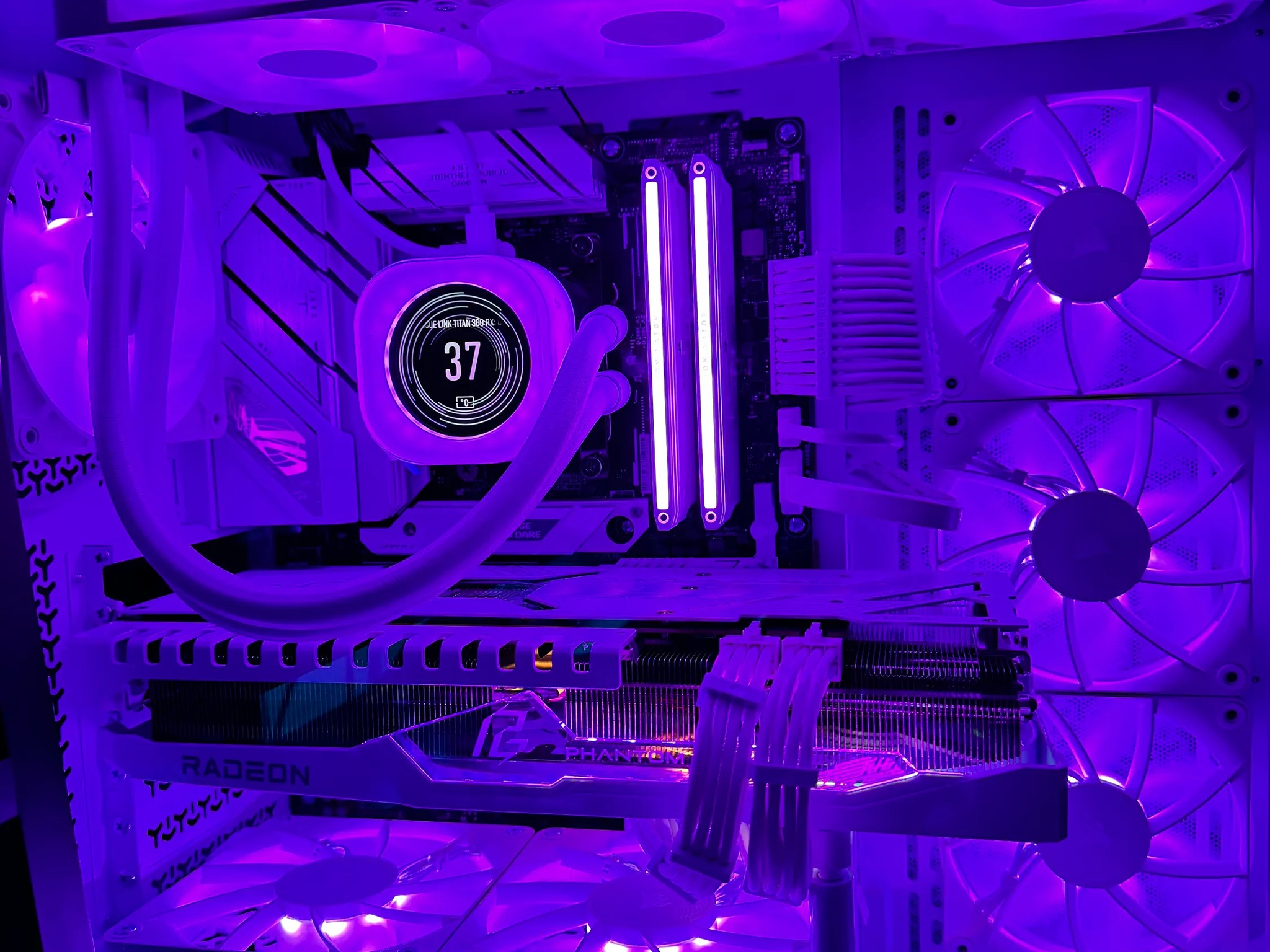 4K | 7800X3D - Frosted Powerhouse *No GPU*