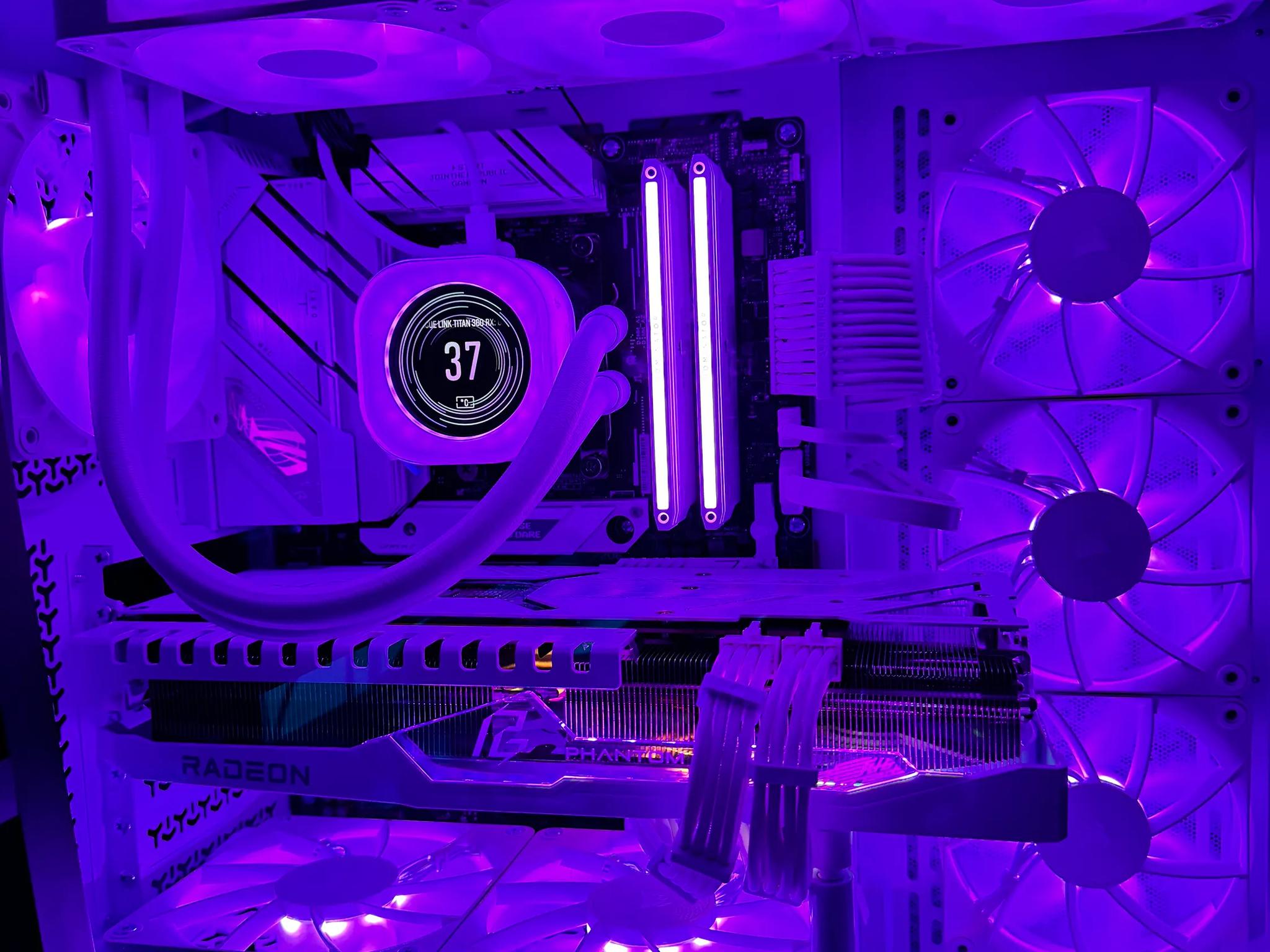 4K | 7800X3D - Frosted Powerhouse *No GPU*
