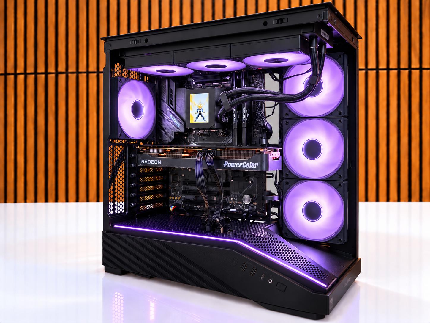 4K gaming PC v2 | RTX 9070XT 16GB| Ryzen 9800X3D | 32GB DDR5 | 2TB NVME | GOLD PSU | Windows 11 |