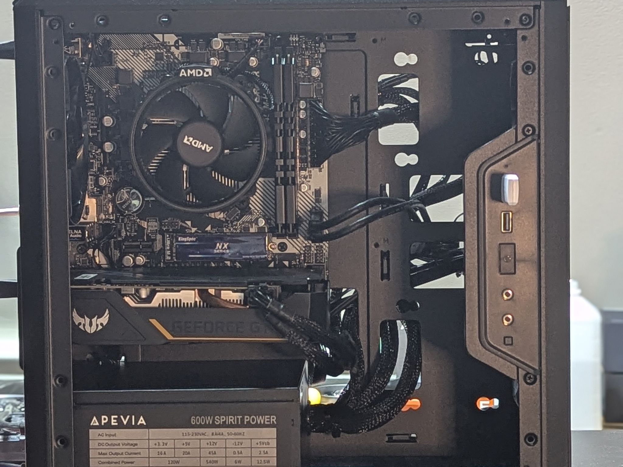 AMD RYZEN 5 5600GT|16GB DDR4 3200|ASUS TUF GAMING 1660 SUPER|512GB NVME SSD|WINDOWS 11 HOME