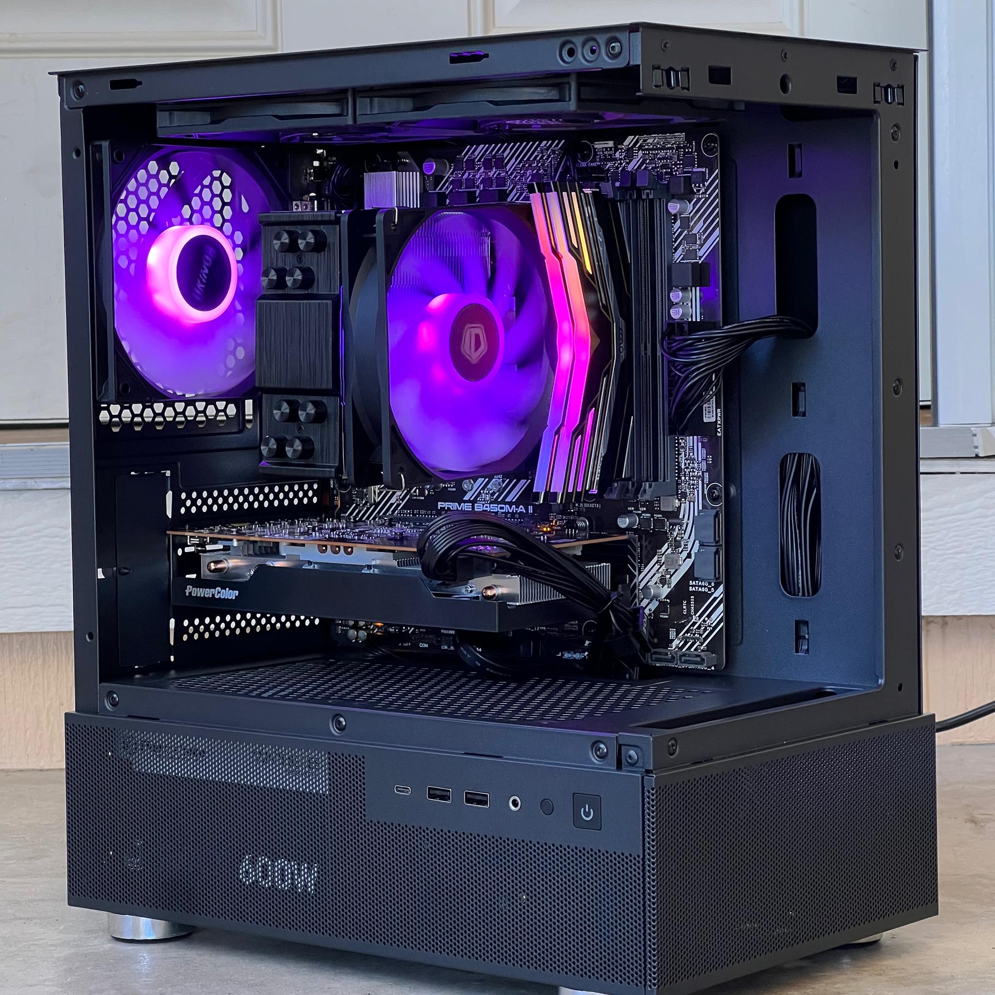 gaming pc | Rx 6600 | Ryzen 5 5500 | 16GB 3000mhz | 512gb ssd | windows 10