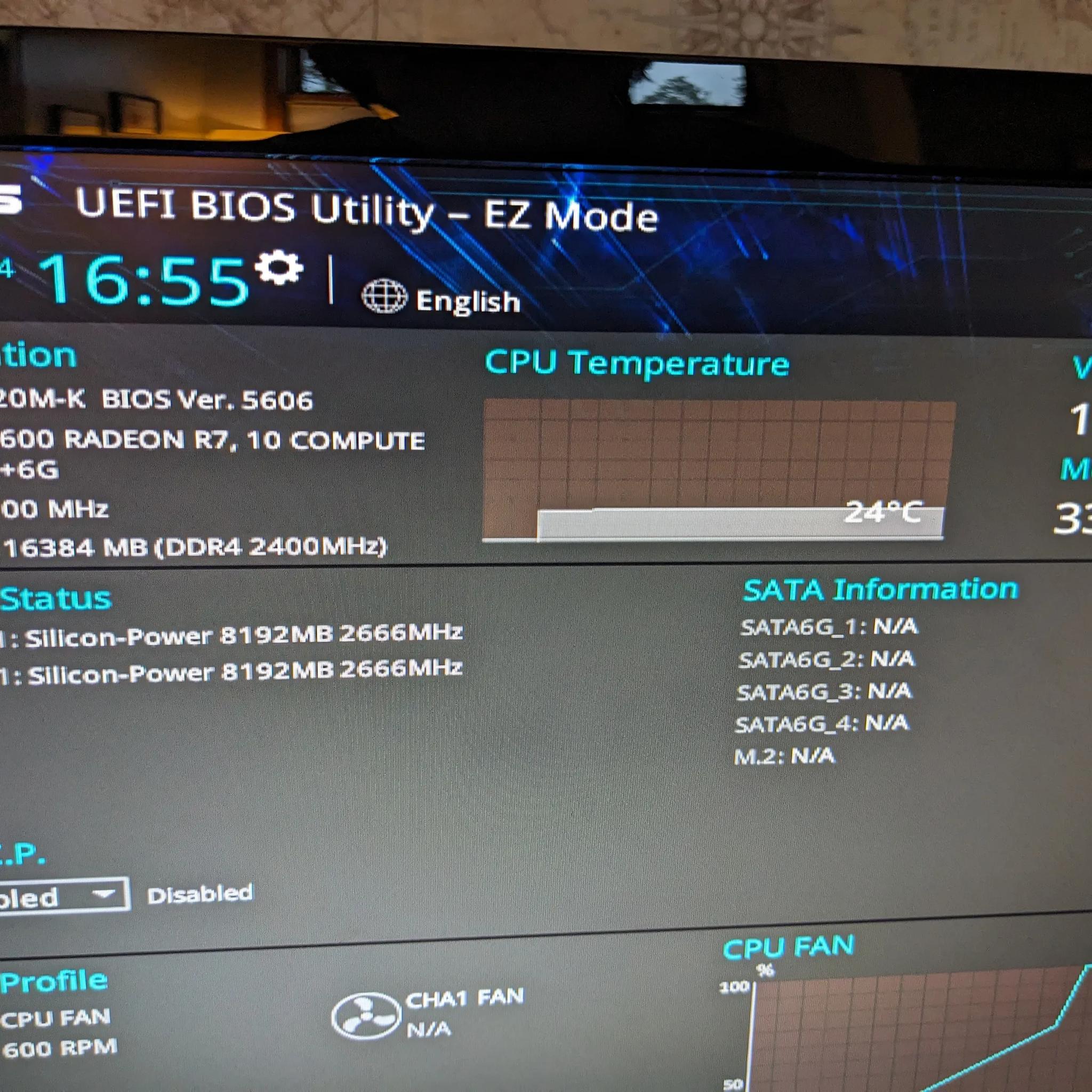 AM 4 Mobo, CPU, RAM combo: Asus Prime A320M-K, A8-9600 APU, 16GB RAM, NEW Theralright cooler!