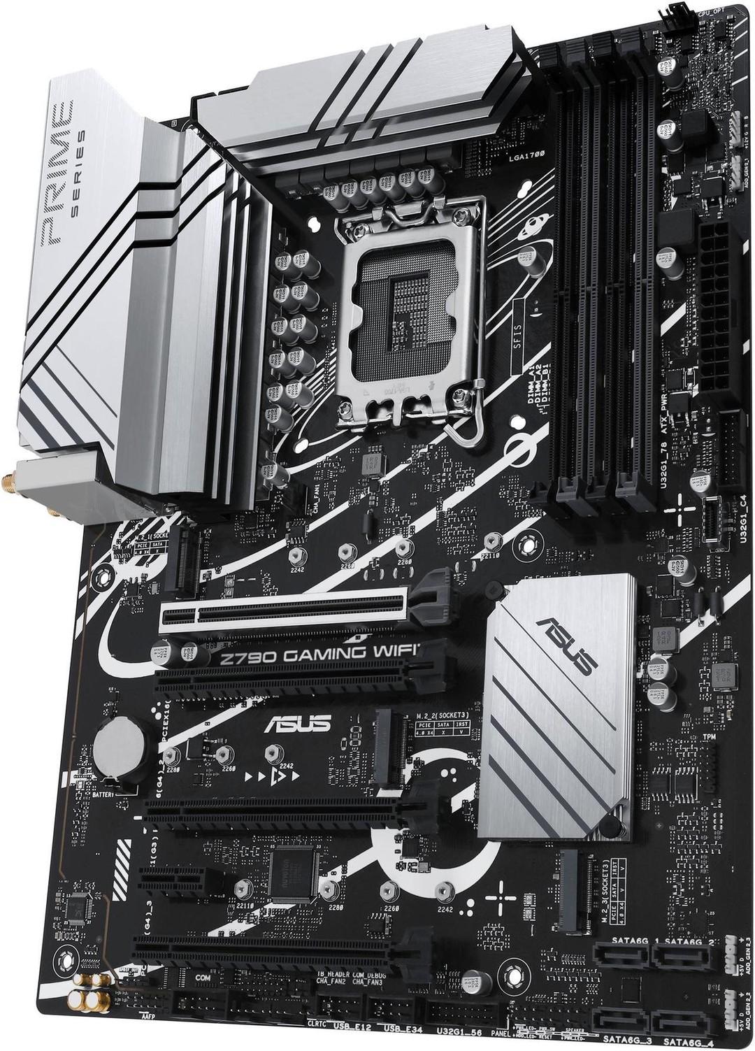 ASUS PRIME Z790 GAMING WIFI7 Intel Z790 LGA 1700 ATX Desktop Motherboard A