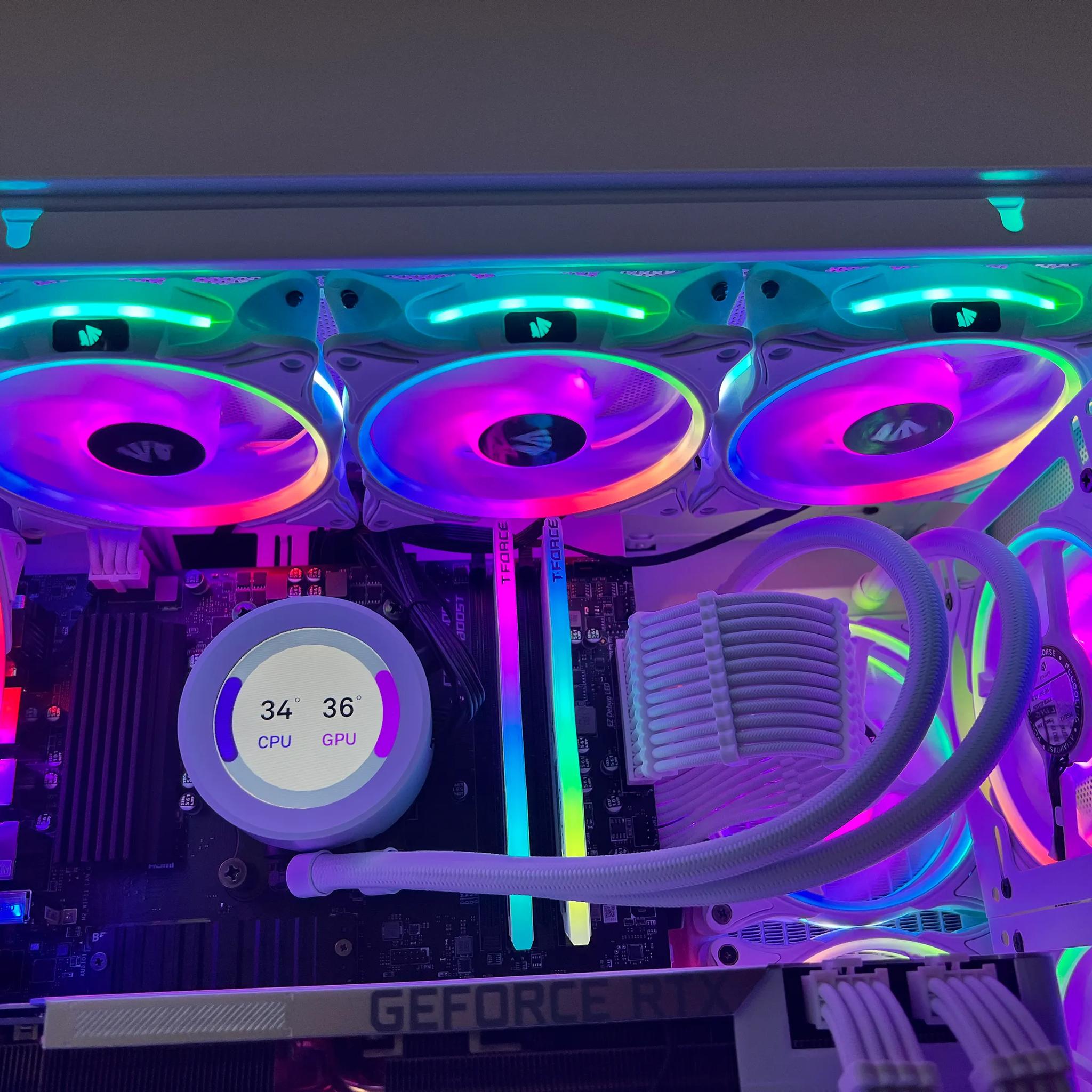 White Knight | Ryzen 7 5800X RTX 3080 High-End Gaming PC