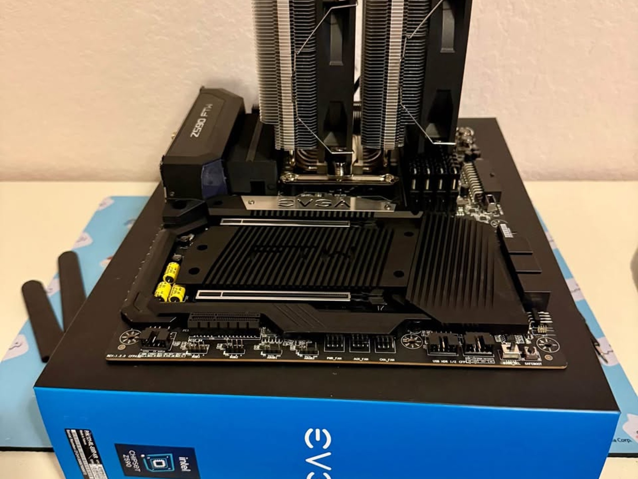 EVGA Z590 FTW Motherboard | Intel i7 11700k CPU | Corsair DDR4 32GB RAM | PA120 Air Cooler