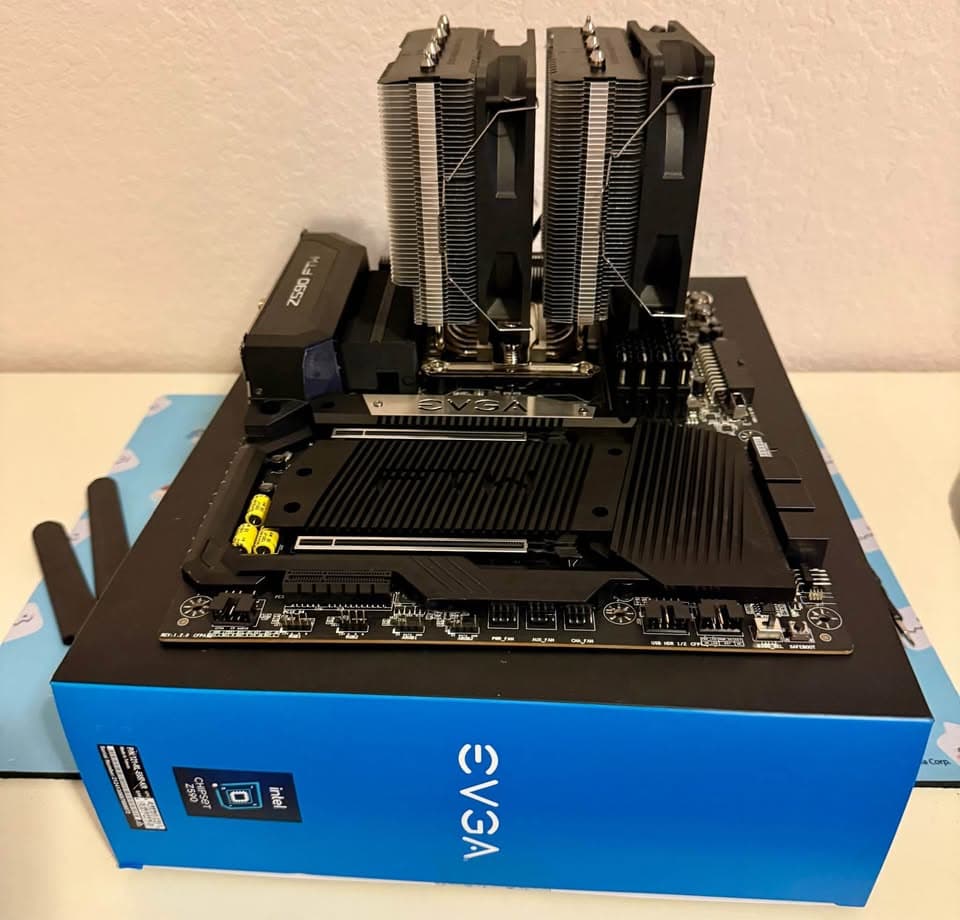 EVGA Z590 FTW Motherboard | Intel i7 11700k CPU | Corsair DDR4 32GB RAM | PA120 Air Cooler