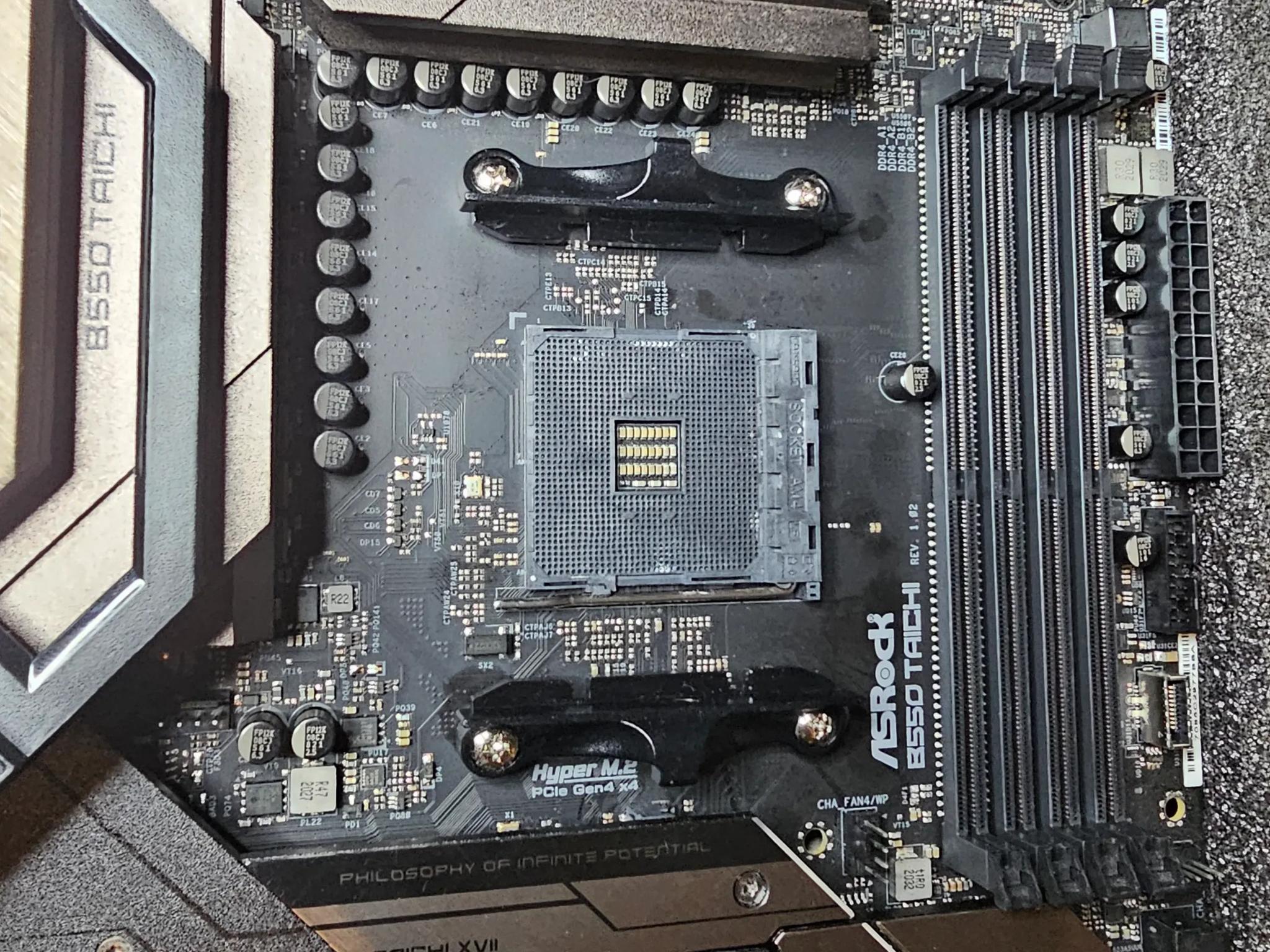 ASROCK Taichi B550 Motherboard BIOS UPDATED