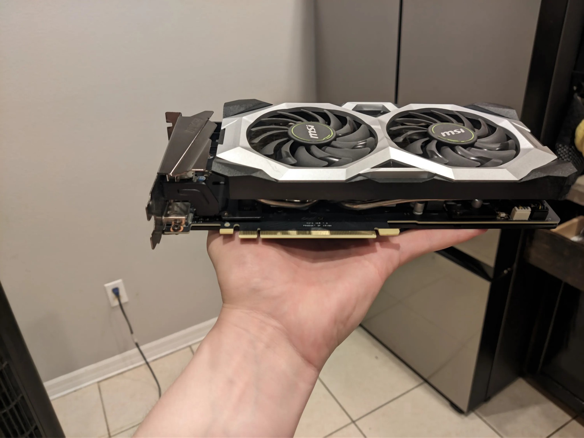 Msi dual fan Nvidia 2070S excellent condition