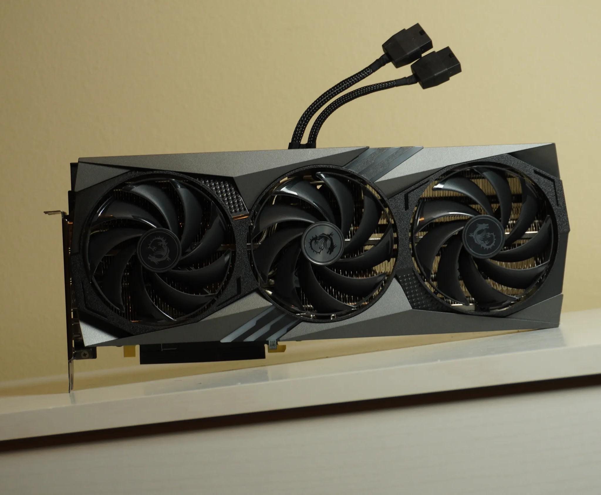 MSI Gaming GeForce RTX 4070 12GB GDDR6X PCI Express 4.0 ATX Video Card RTX 4070 GAMING X TRIO 12G
