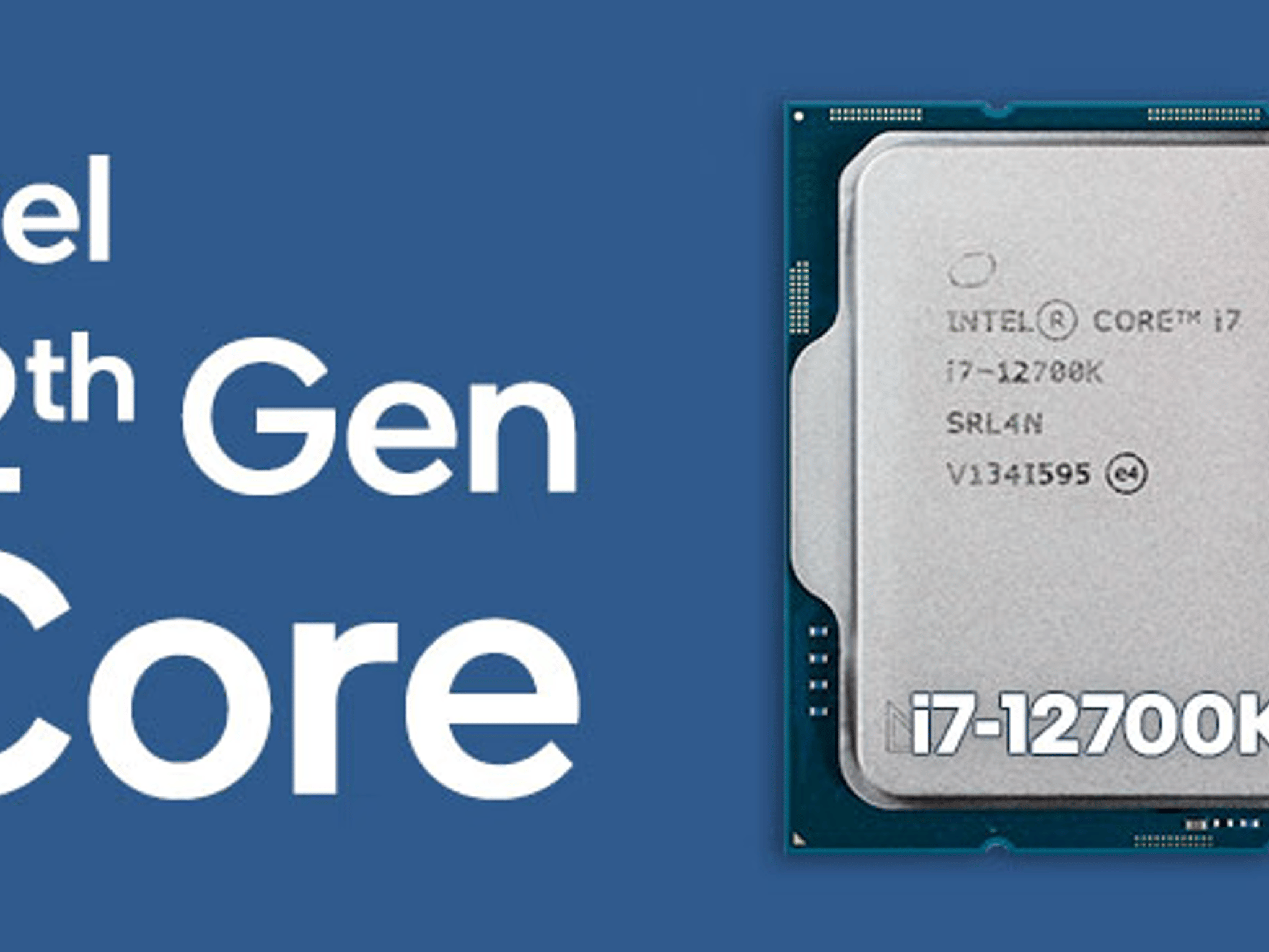 Intel Core i7-12700k LGA1700 with Cooler