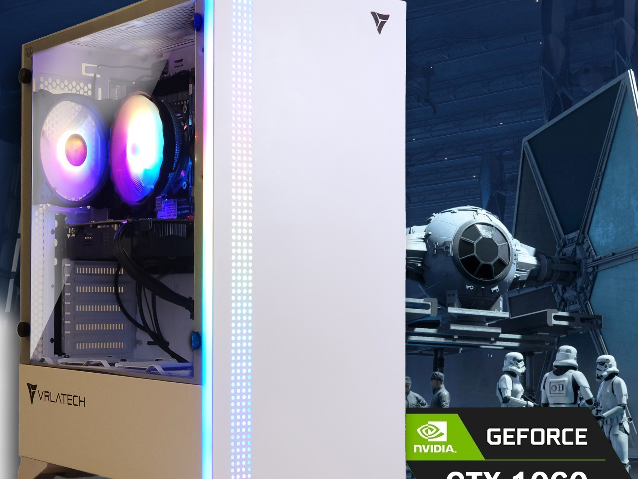 🔥 Top Value Gaming PC | GEFORCE GTX 1060, INTEL 8-CORE, 16GB RAM, 256GB M.2 SSD, WIFI & BT, WIN 10