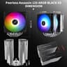 Thermalright Peerless Assassin 120 ARGB Black V3 CPU Air Cooler Dual TL-P12-S Fans for Intel and AMD
