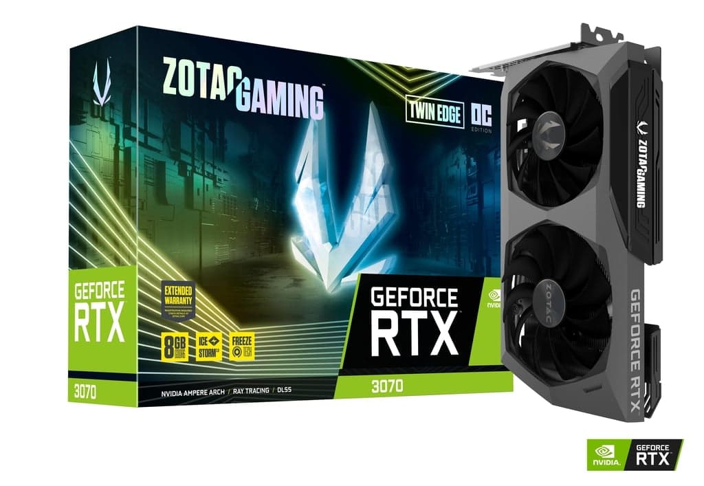 Zotac Gaming GeForce RTX 3070 Twin Edge OC 8GB