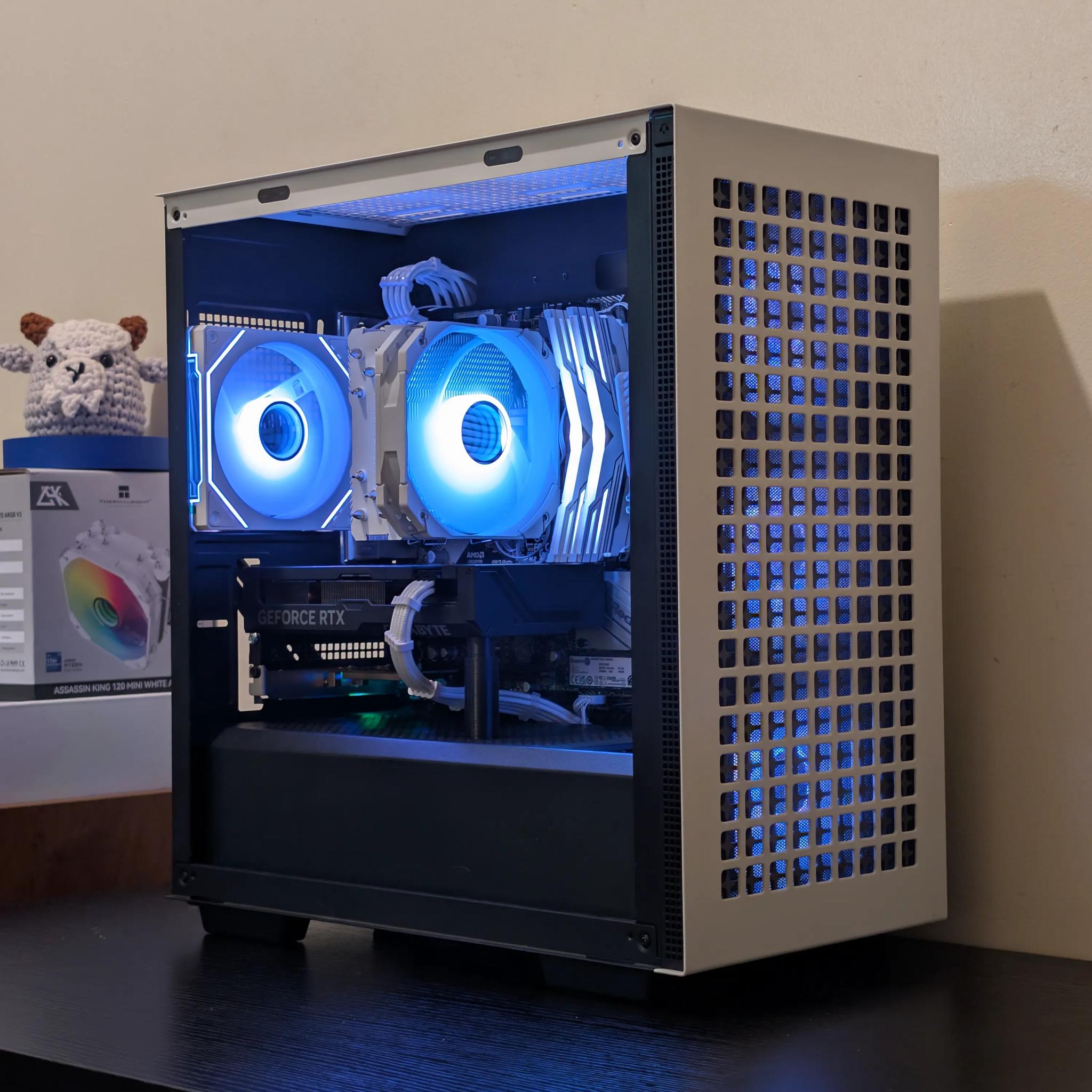 🐼 1440p Gaming Beast | RTX 4060Ti | Ryzen 5 5600 | 1TB SSD | 32GB RAM | WiFi 6 & Bluetooth 🐼