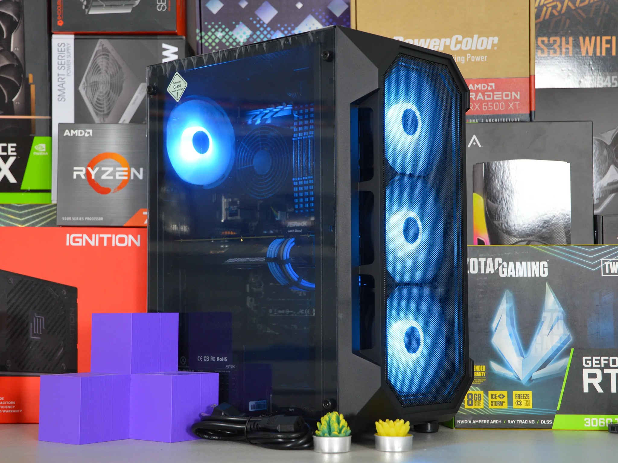 🔮⚫️ | R9 380 4GB | INTEL i5-4590 | 16GB RAM | 500GB SSD | Crystal Void |