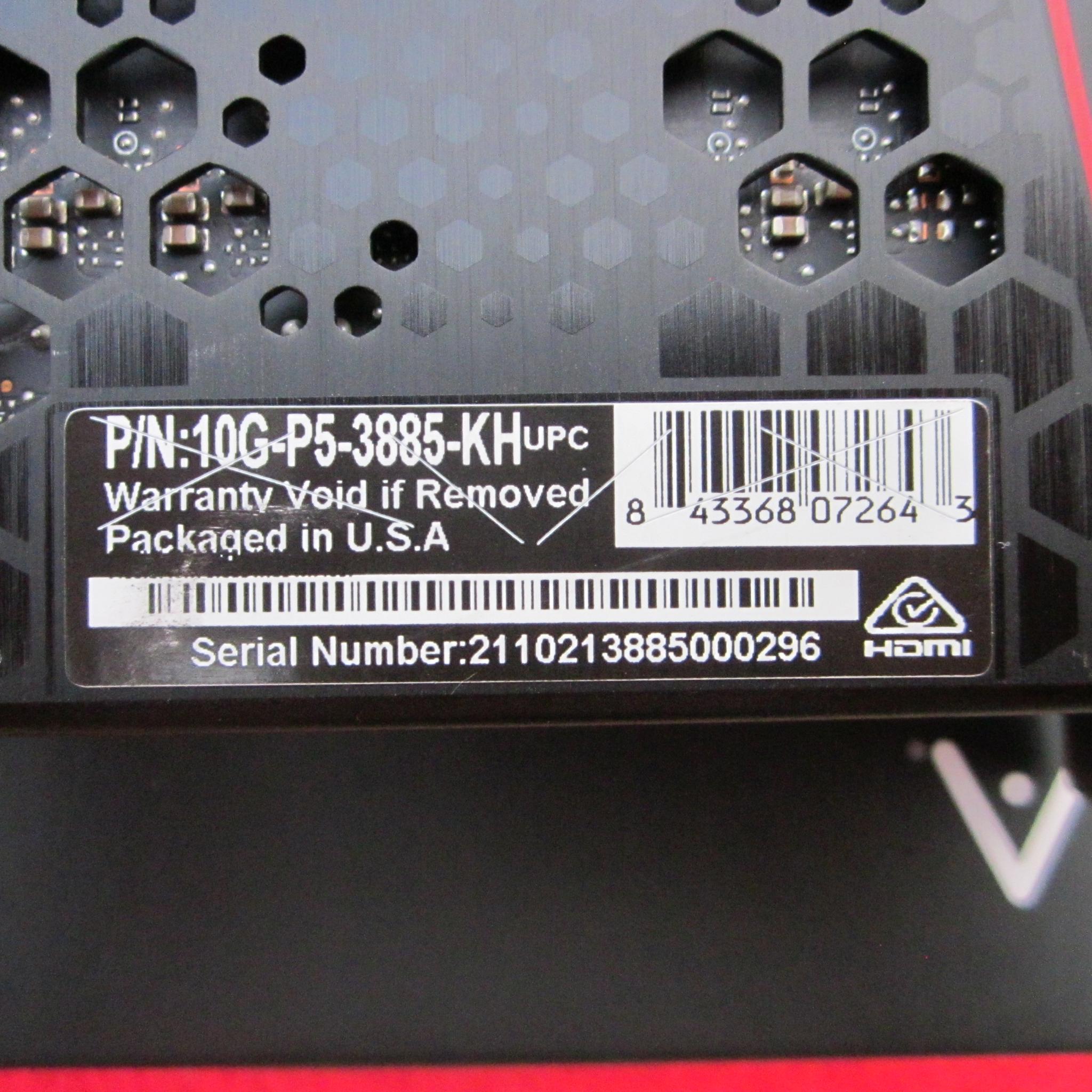EVGA GeForce RTX 3080 XC3 ULTRA GAMING, 10G-P5-3885-KH, 10GB GDDR6X, ARGB LED, Metal Backplate