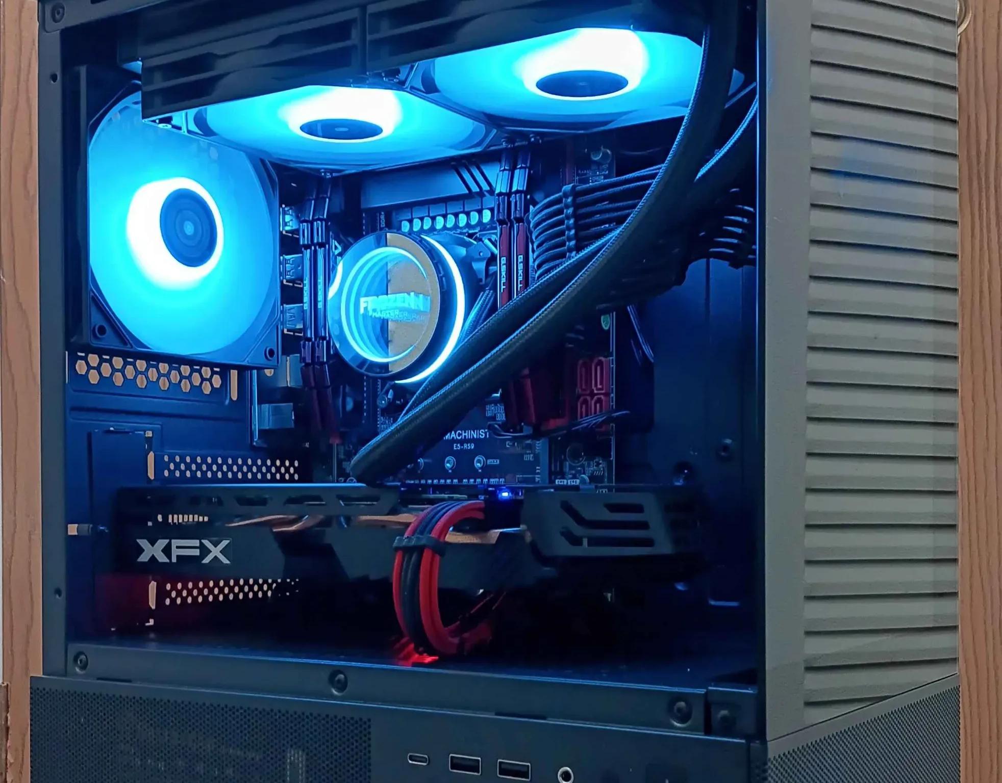 🟣GAMING PC🟣| RX 580 8GB |14-Core INTEL XEON | 16GB DDR4 RAM | 2.25TB Storage| WINDOWS 10