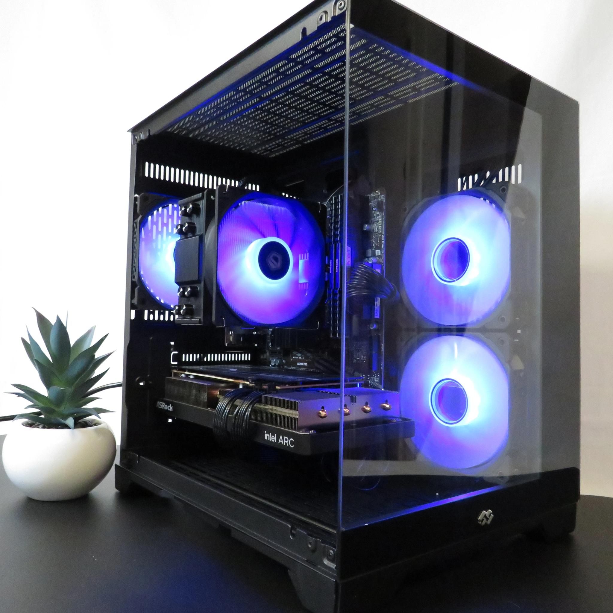 Price to performace MASTER! Intel Arc A750 + Ryzen 5 2600X + 16 GB DDR4 + 1 TB NVME SSD