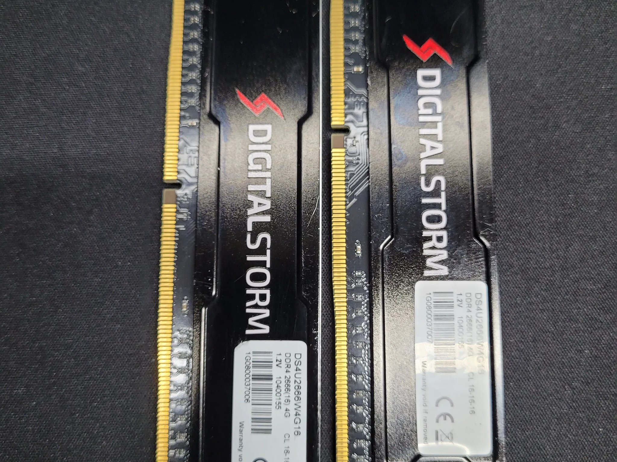 Digital Storm 2x4gb DDR4