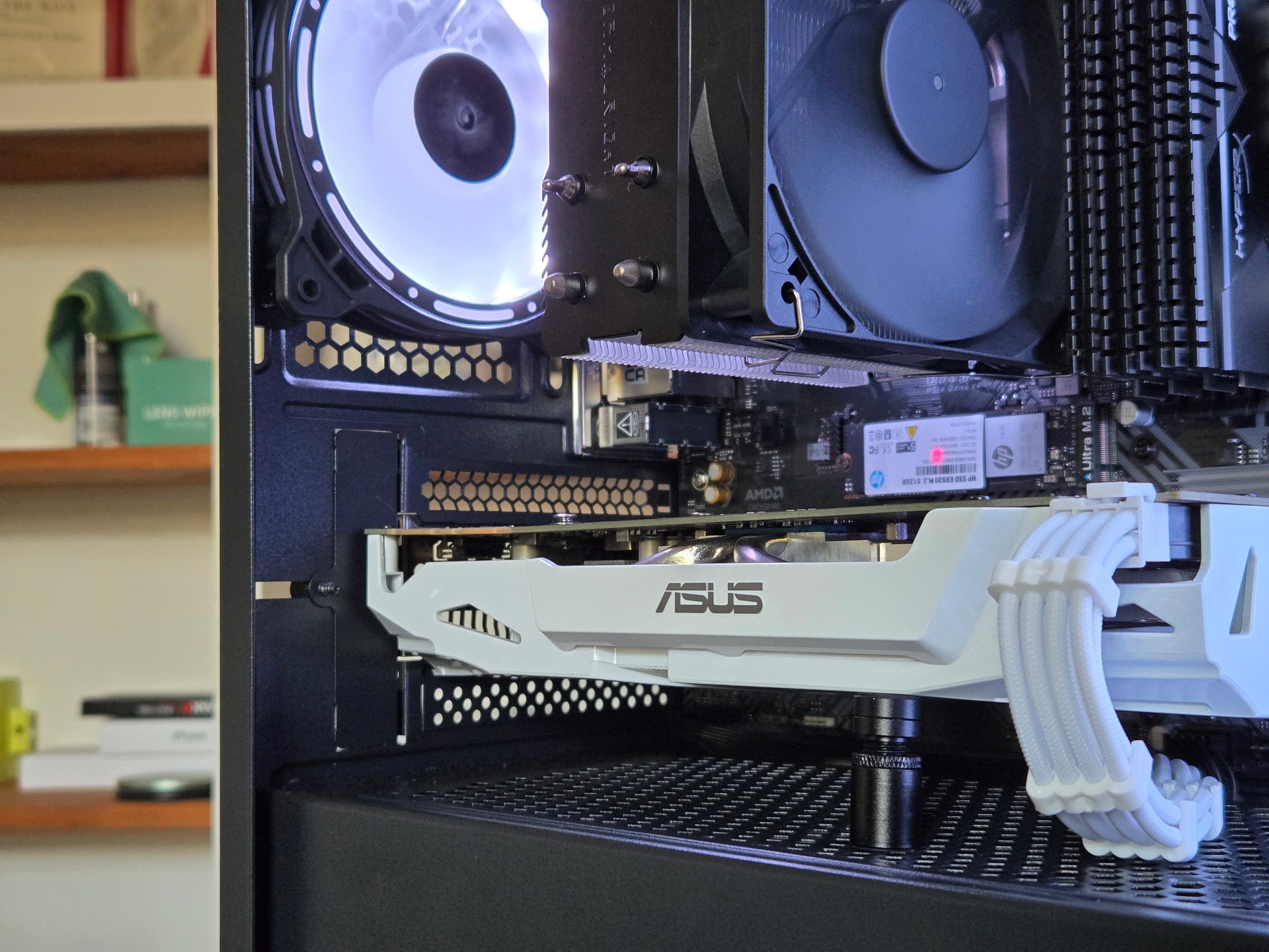 Black + White Gaming PC | Ryzen 5 2600 | GTX 1070 8GB | 16GB | 1TB | Wi-Fi + BT | 550W | ARGB