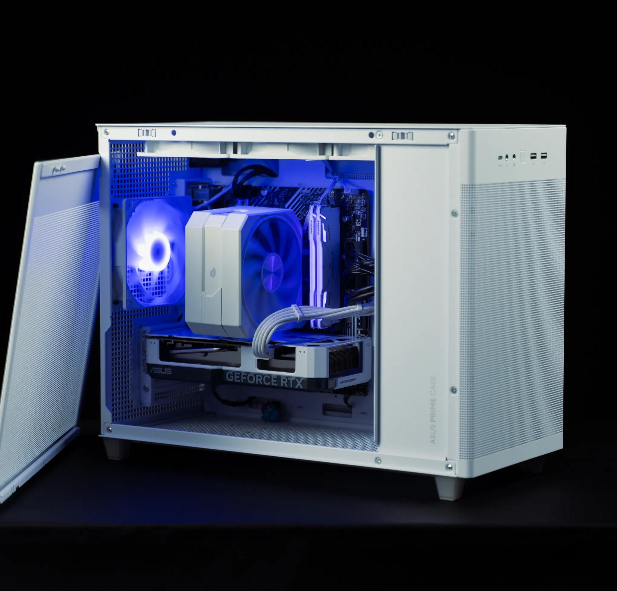 “GhosteCorpo” RTX 4060 i7 11700F 32GB Windows 11 1TB Workstation Gaming PC