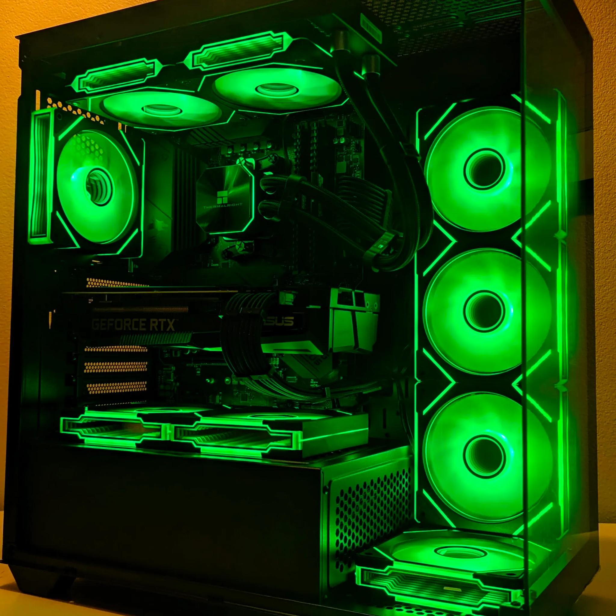 Ryzen 7 5700X | RTX 3070 | 16GB RAM | 1TB SSD |WiFi & Bluetooth| Win 11 Pro|9 ARGB FANS
