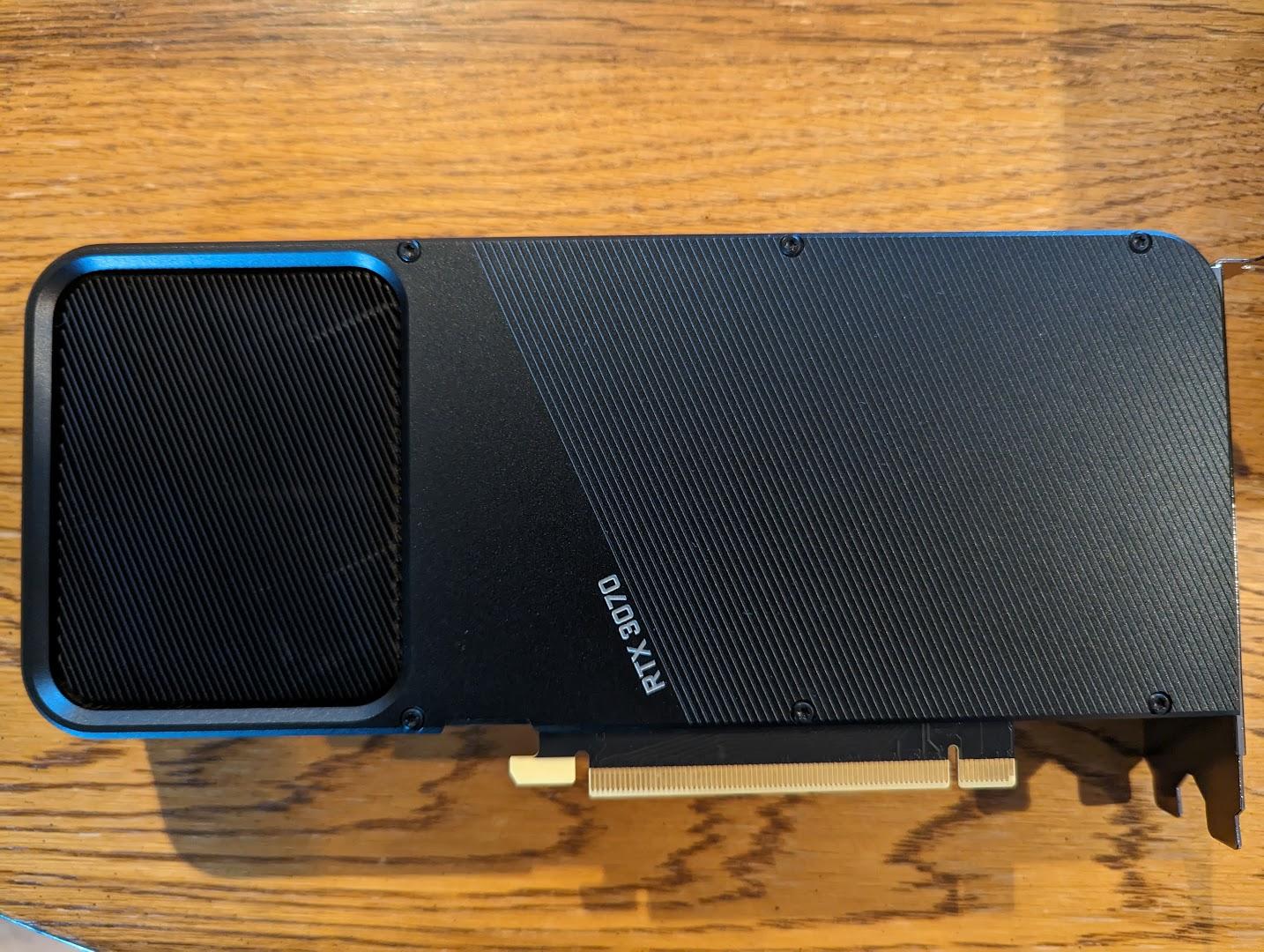 NVIDIA GeForce RTX 3070 Founders Edition Graphics Card/GPU