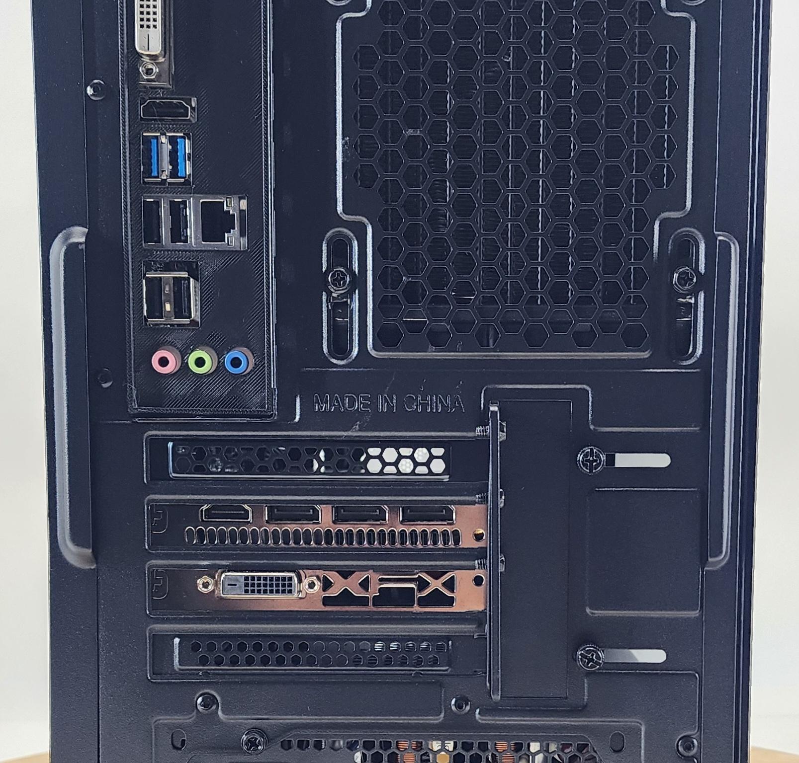 Gaming PC i5-7500 16GB RAM 128GB SSD + 1TB HDD RX 580 8GB Windows 11 Computer