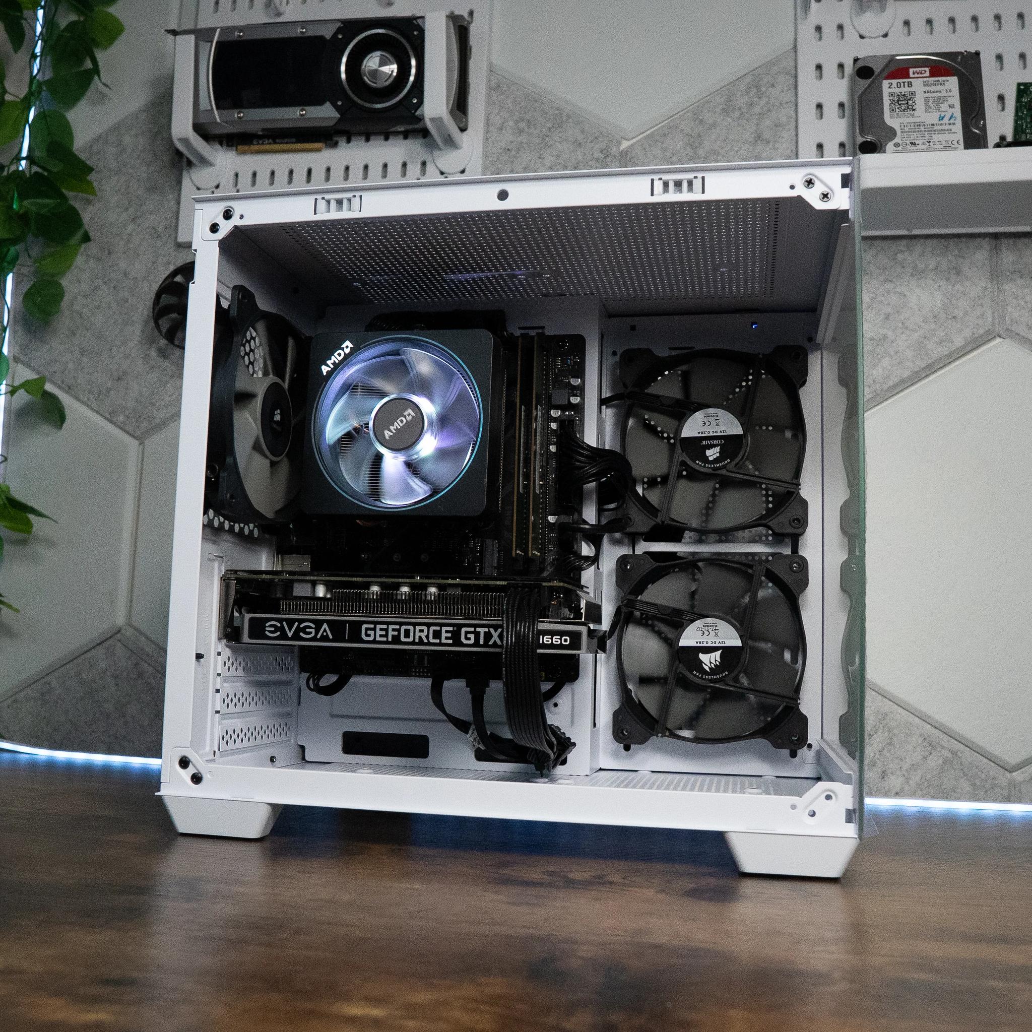 ❄️🌨 BUDGET - BO6 Ready GAMING PC | EVGA GTX 1660 6GB | RYZEN 5 3500X | 16GB DDR4 RAM | 1TB |