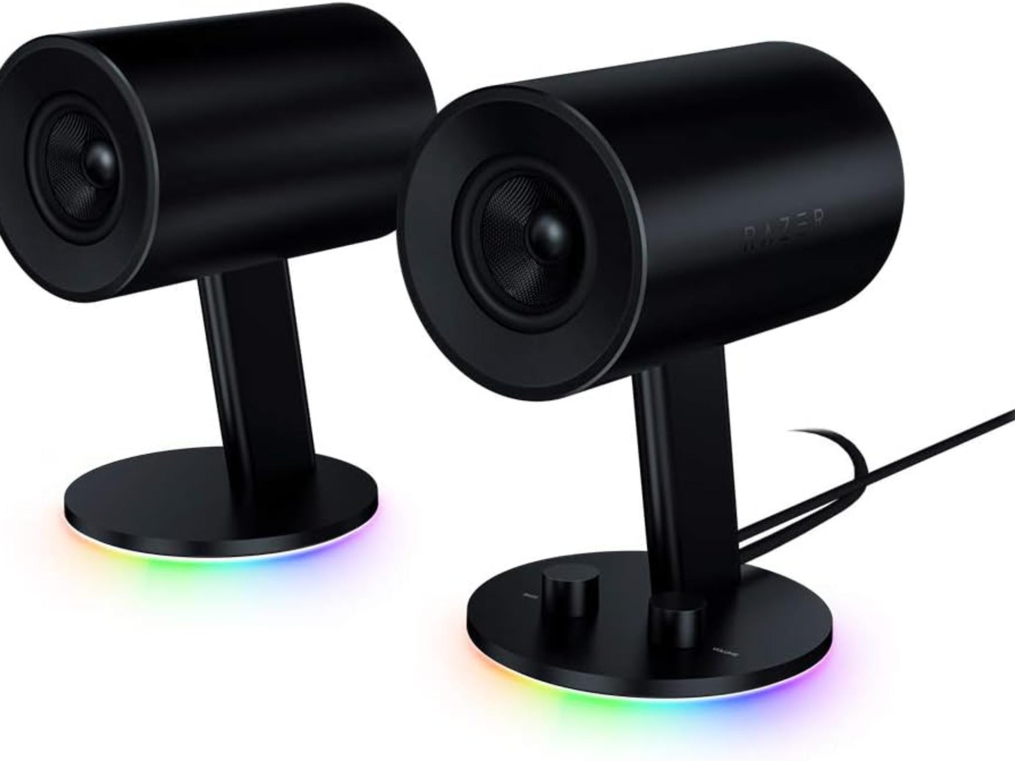 Razer - Nommo V2 X Full-Range 2.0 PC Gaming Speakers (2 Piece) - Black