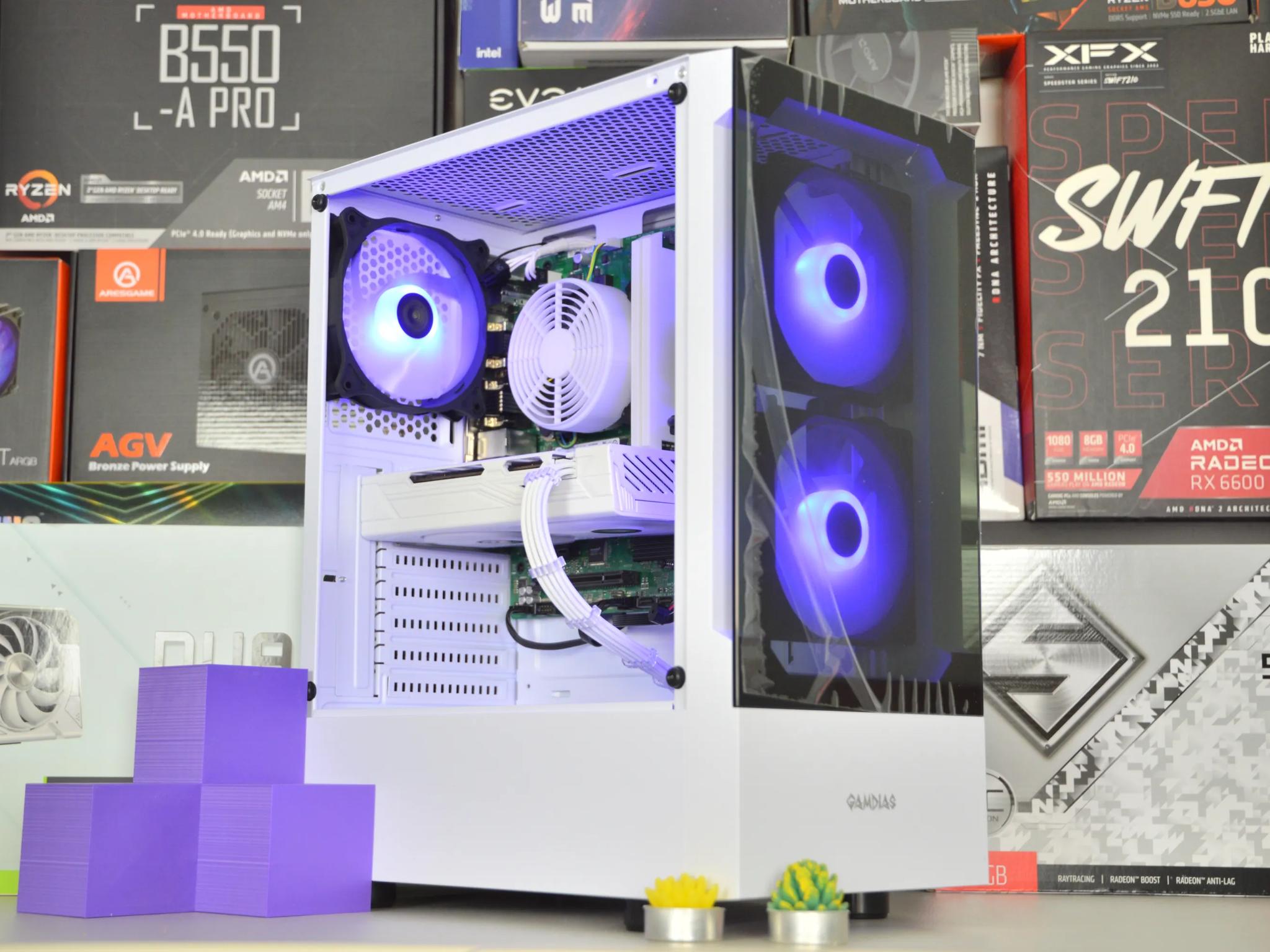 🟣⚪| RX 580 8GB | INTEL i5 8400 | 16GB DDR4 RAM | 512GB NVME SSD | Royal Snow 2.0 |