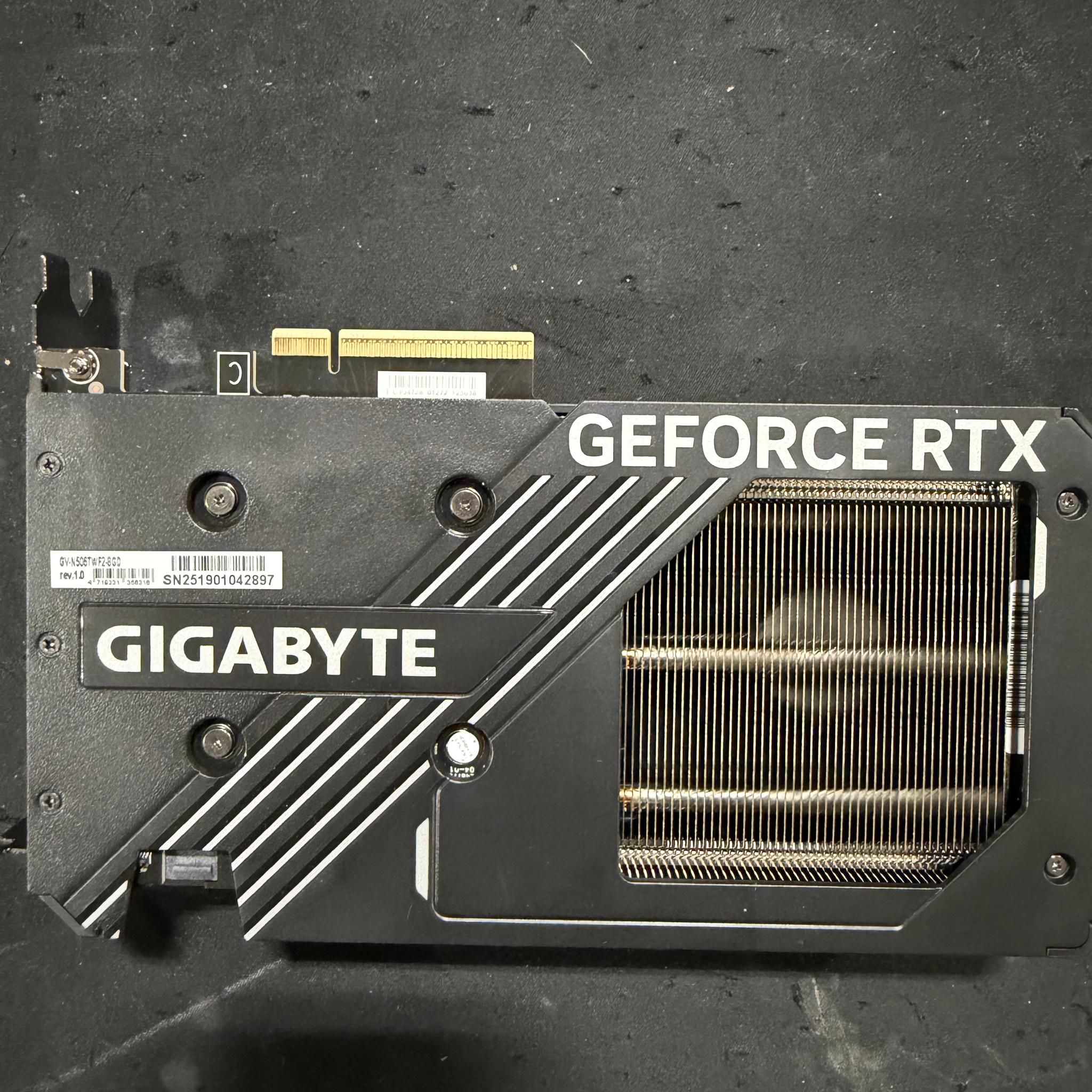 Gigabyte 5060 TI 8GB Windforce