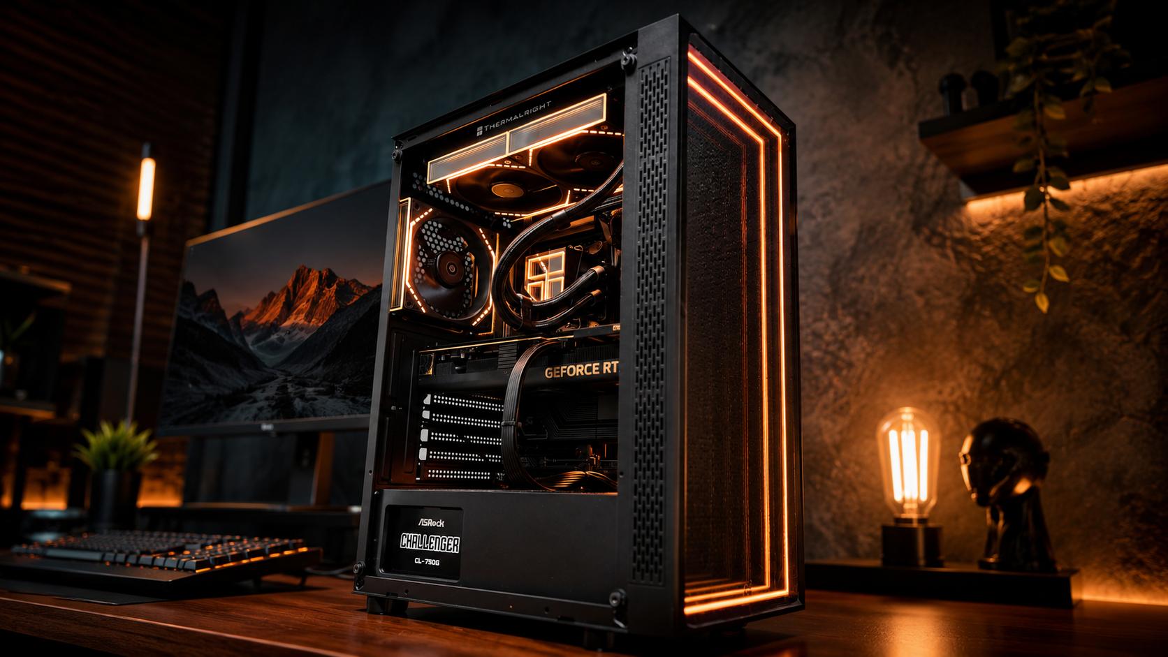 ✨AURUM✨ RTX 4070 TI SUPER 16GB | RYZEN 7 7800X3D | 32GB DDR5 6000MTs | 2 TB NVME | 750W | WIFI & BT