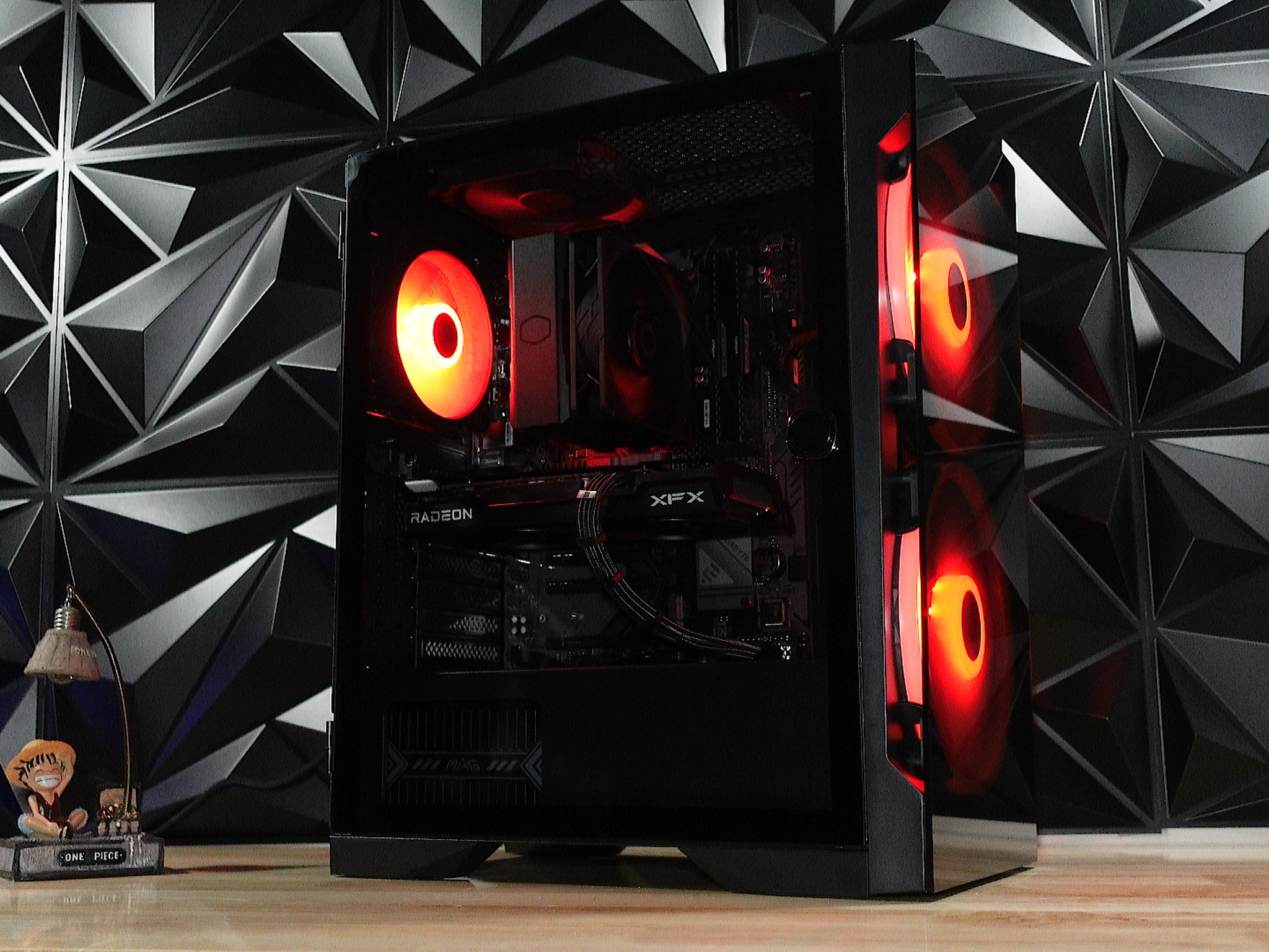 🔥🟤RX 6600 Gaming PC | Ryzen 5 5600XT | 16GB DDR4-3200 | AIR | 1TB M.2 SSD | RGB | WiFi 🚀