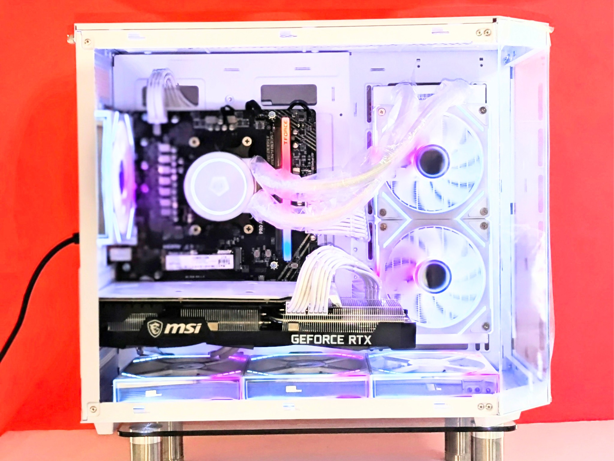 Liquid-Cooled💦🧊Gaming Beast⚪Ryzen 5 7600⚪RTX 3070⚪32GB DDR5⚪⚫1.5TB NVMe SSD⚪ Wi-Fi⚪Windows 11 Pro✅