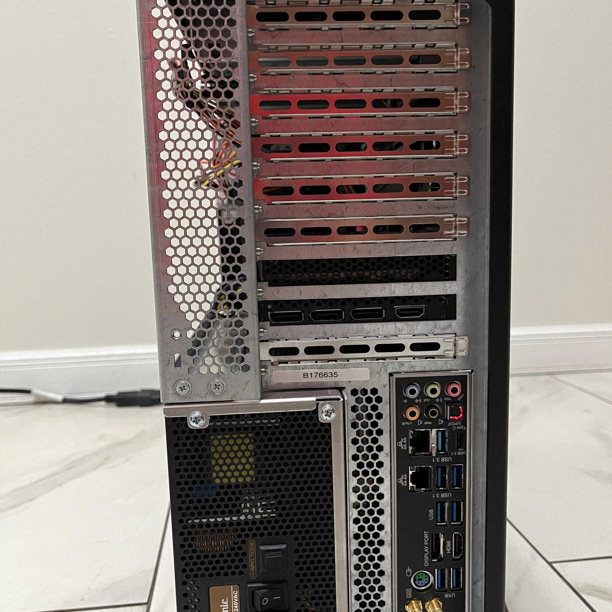 NVIDIA RTX 3080, Intel Core i7-9700k, 32GB RAM, 1TB SSD - High FPS Gaming PC w/ Wi-Fi & BT